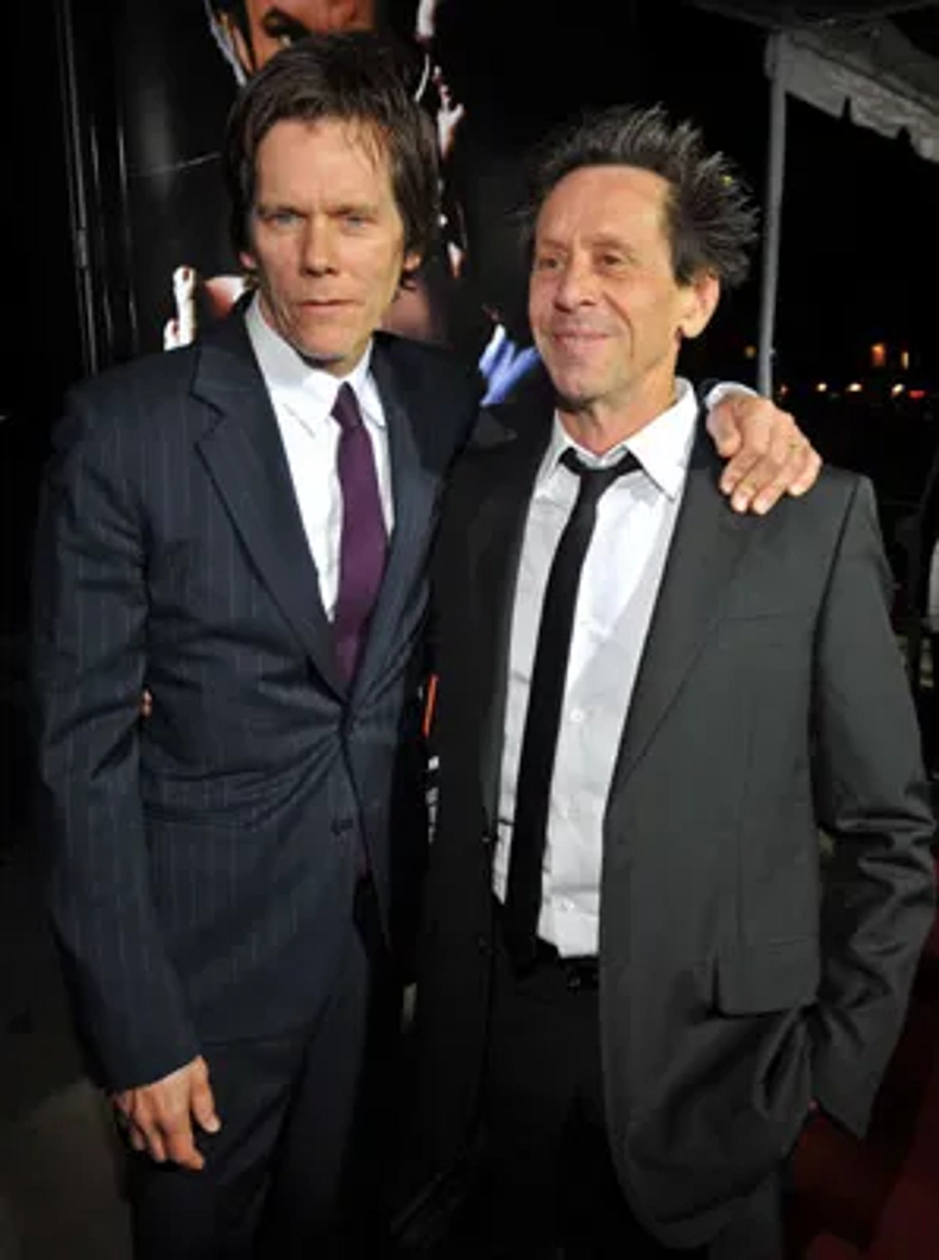 Kevin Bacon and Brian Grazer at an event for Frost/Nixon (2008)