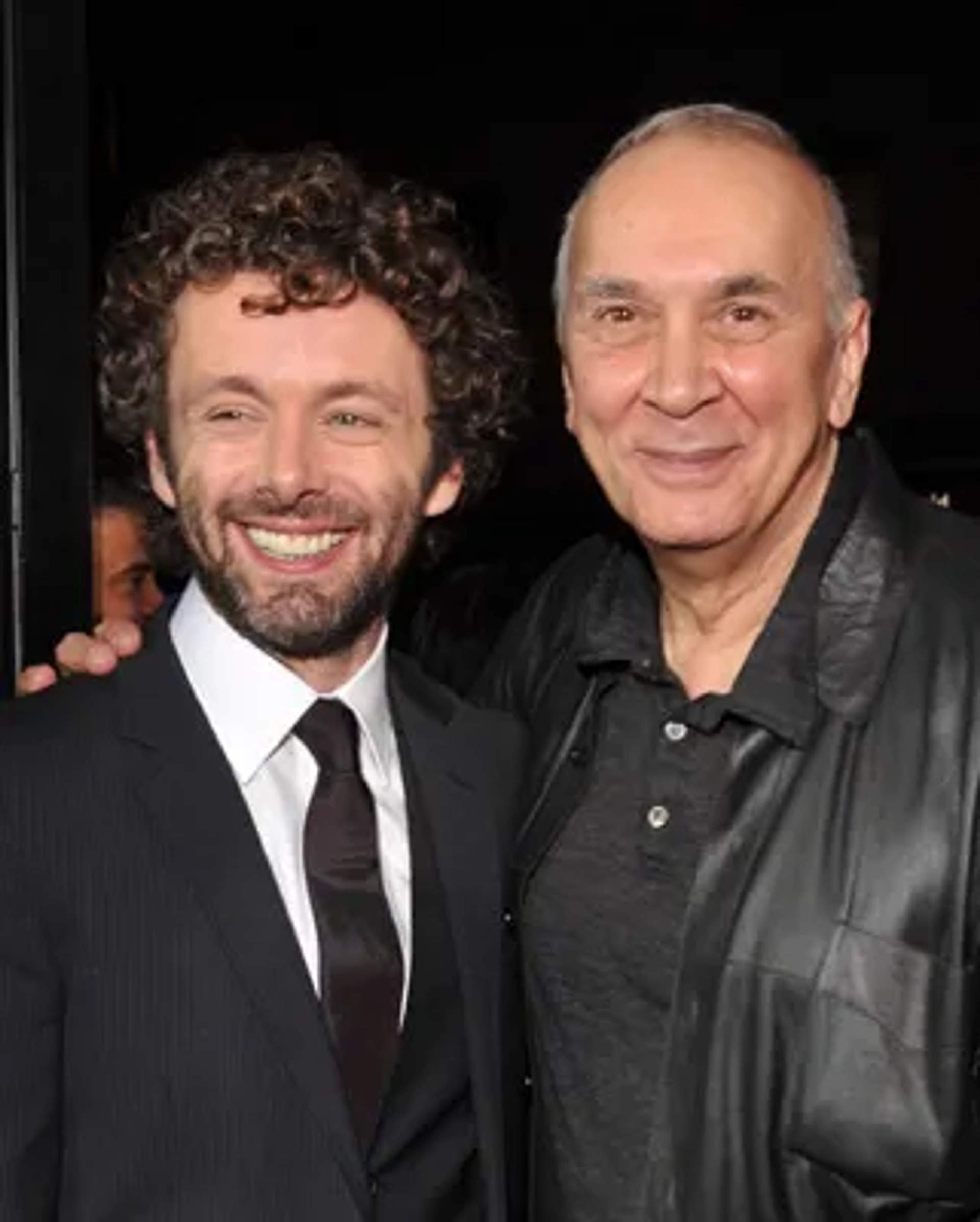 Frank Langella and Michael Sheen at an event for Frost/Nixon (2008)