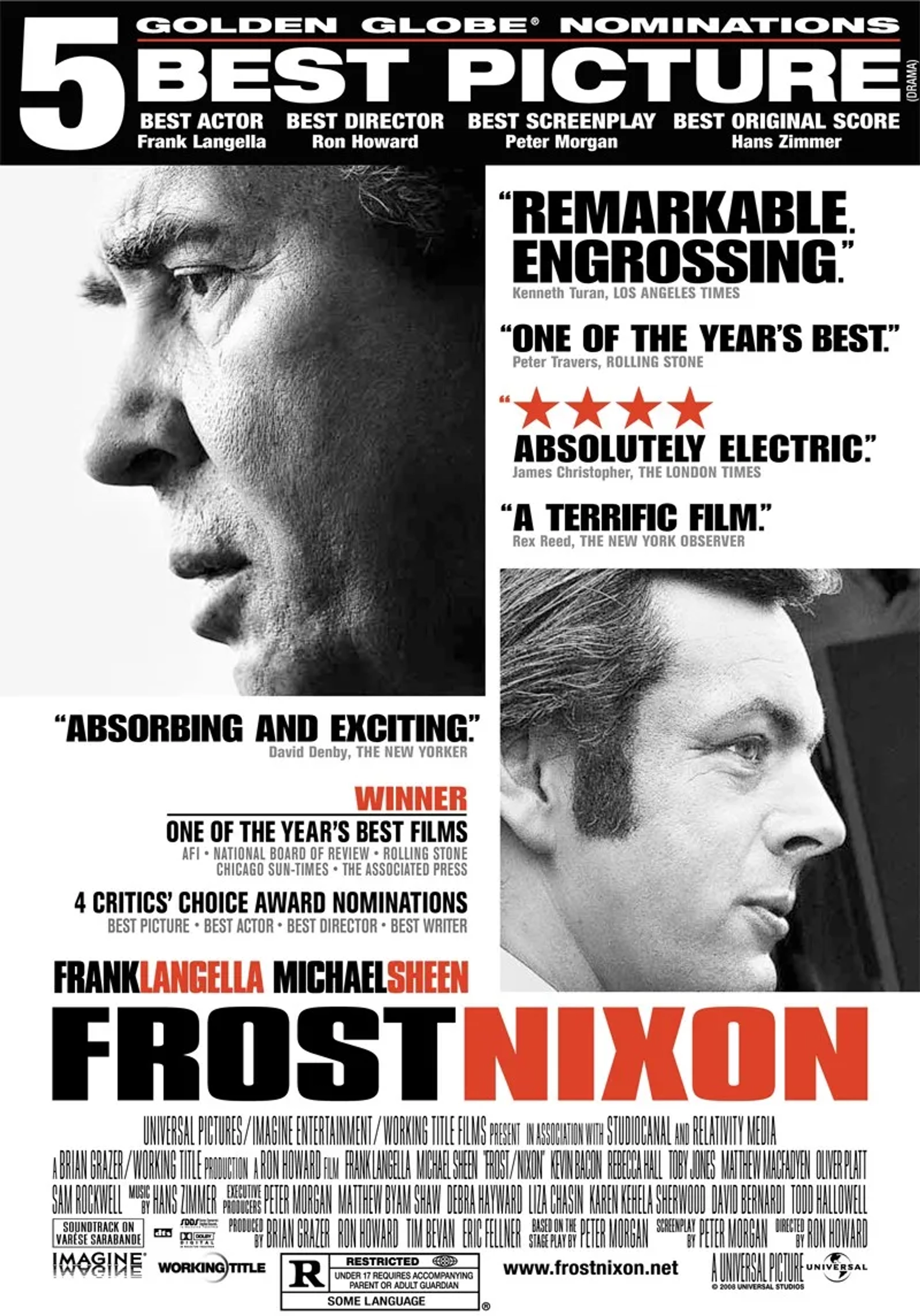 Frank Langella and Michael Sheen in Frost/Nixon (2008)