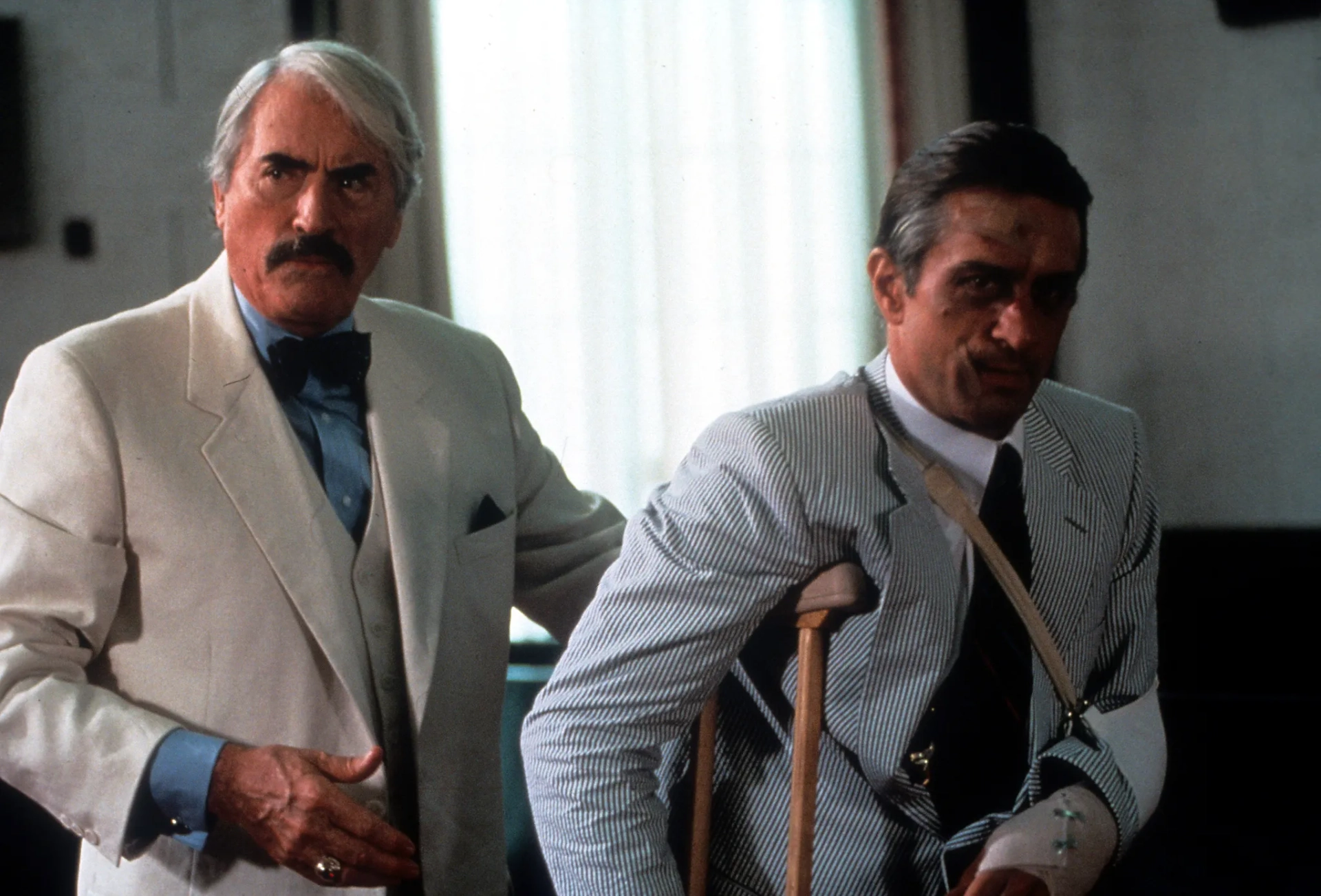 Gregory Peck and Robert De Niro in Cape Fear (1991)