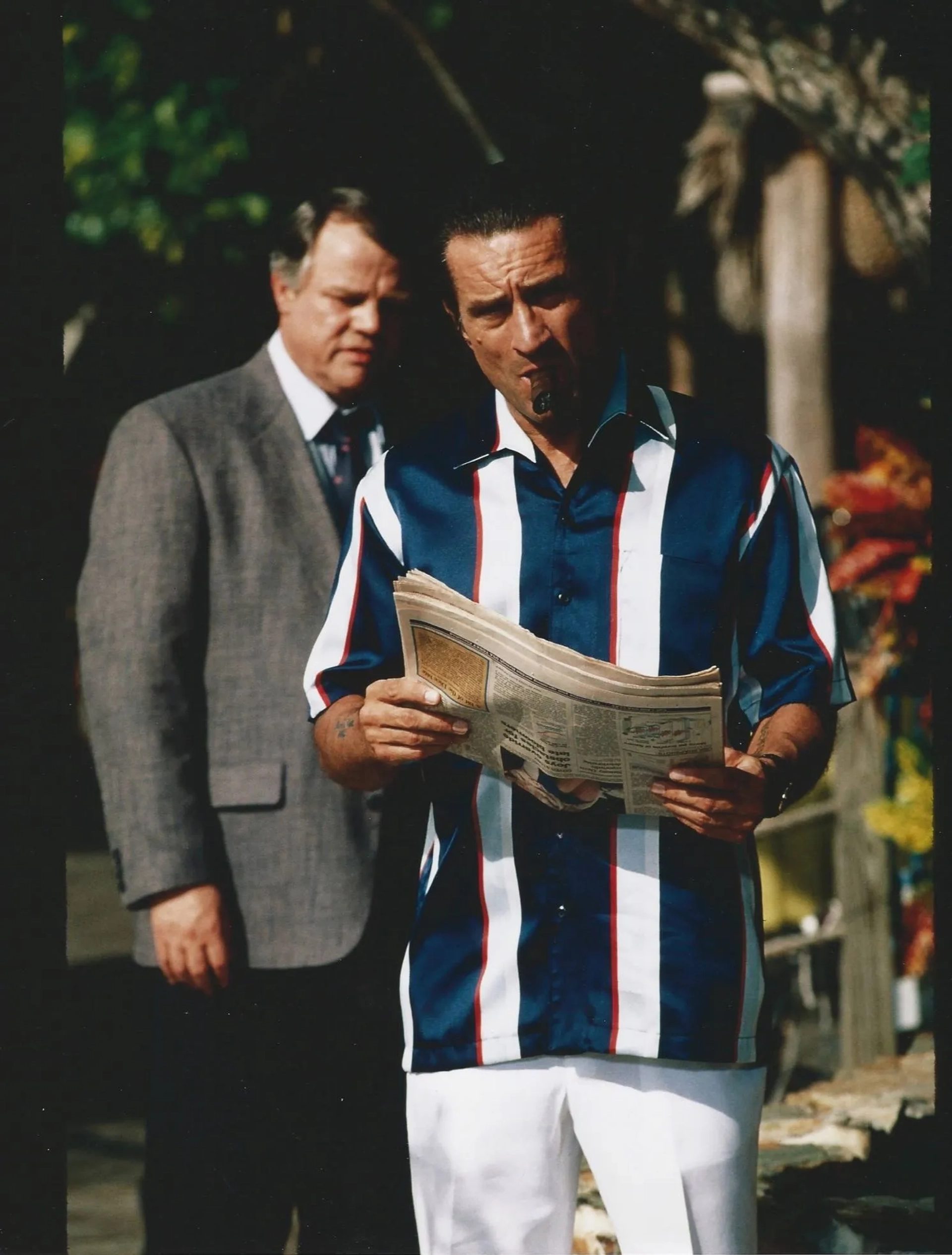 Robert De Niro and Joe Don Baker in Cape Fear (1991)