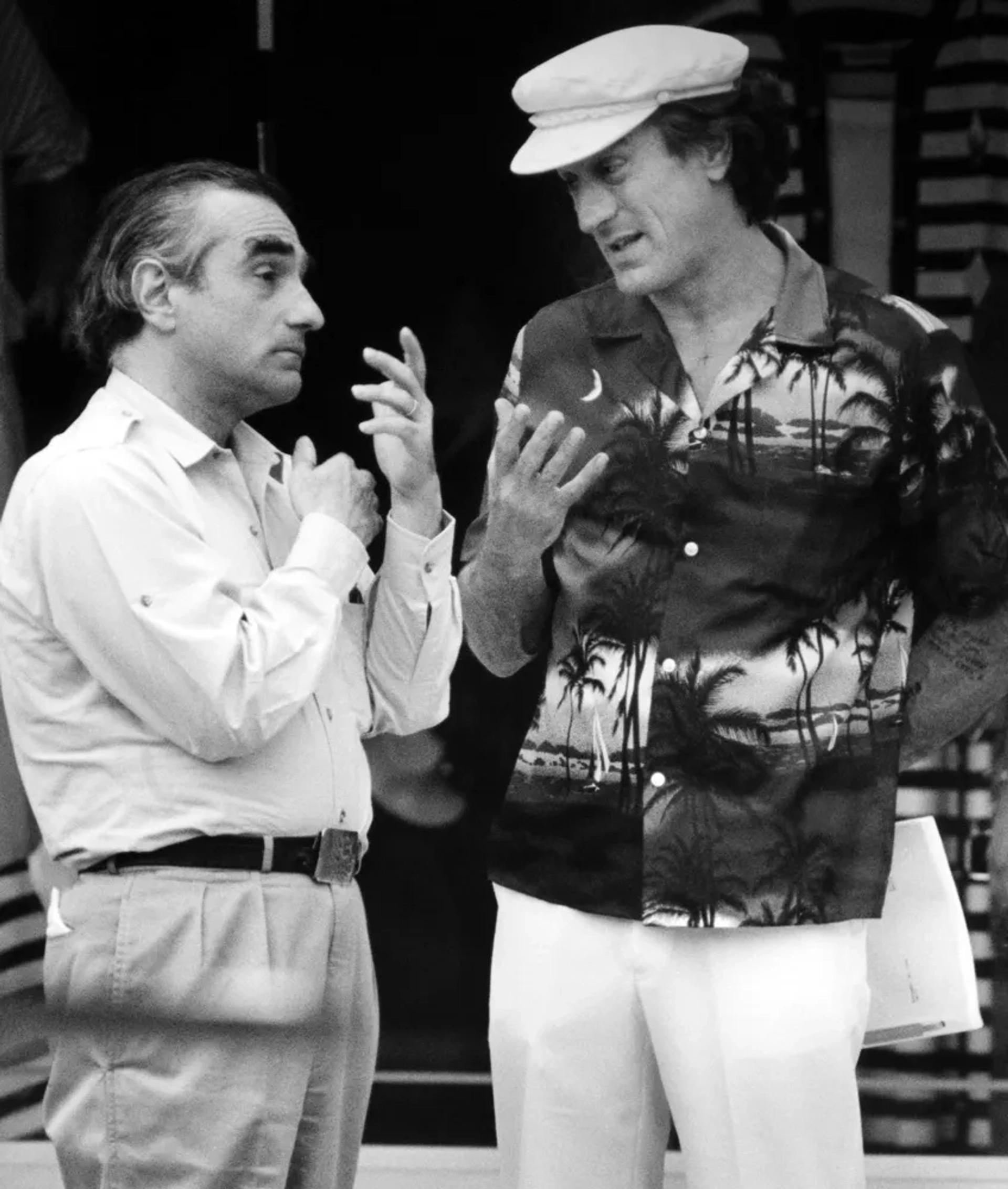 Robert De Niro and Martin Scorsese in Cape Fear (1991)