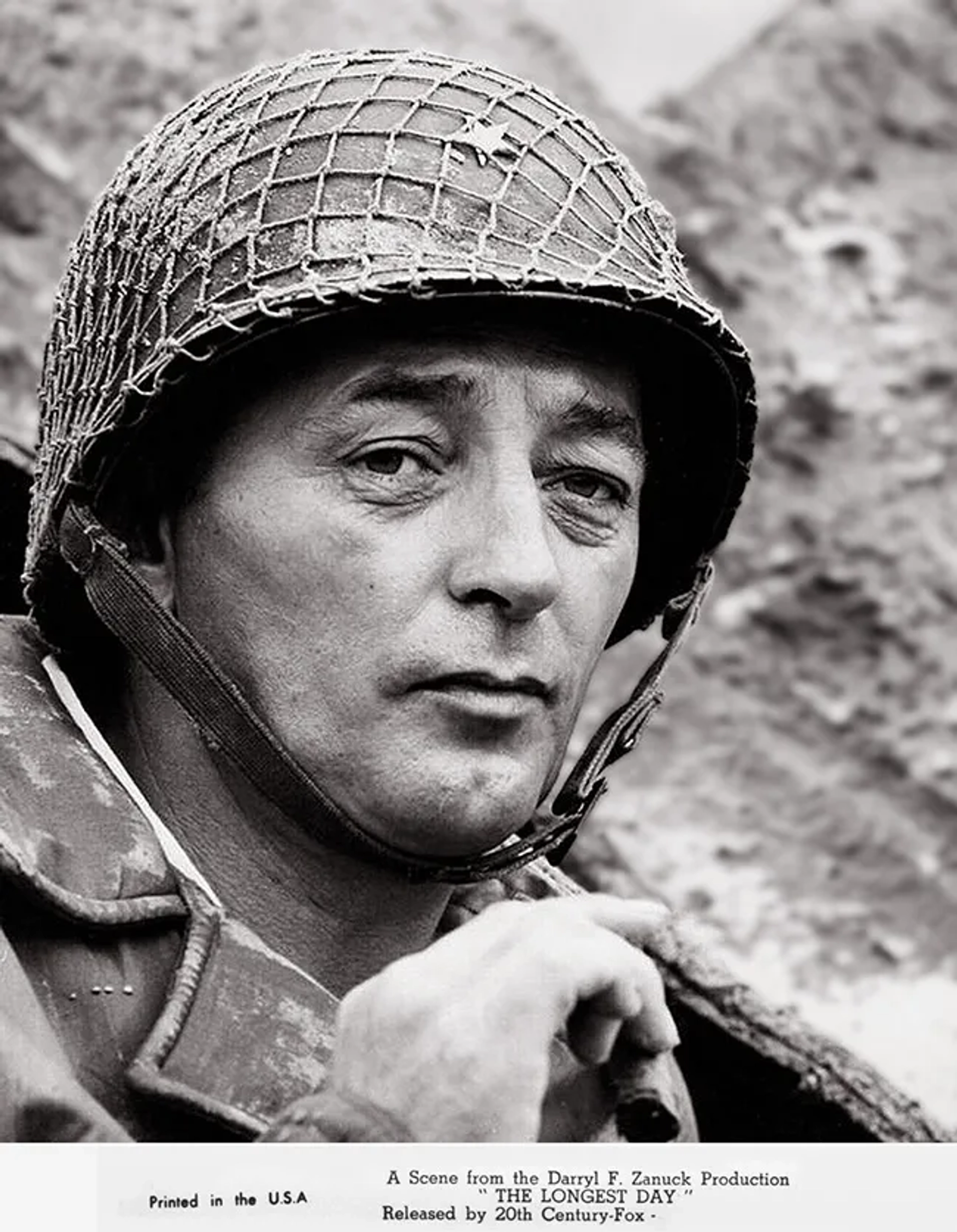 Robert Mitchum in The Longest Day (1962)