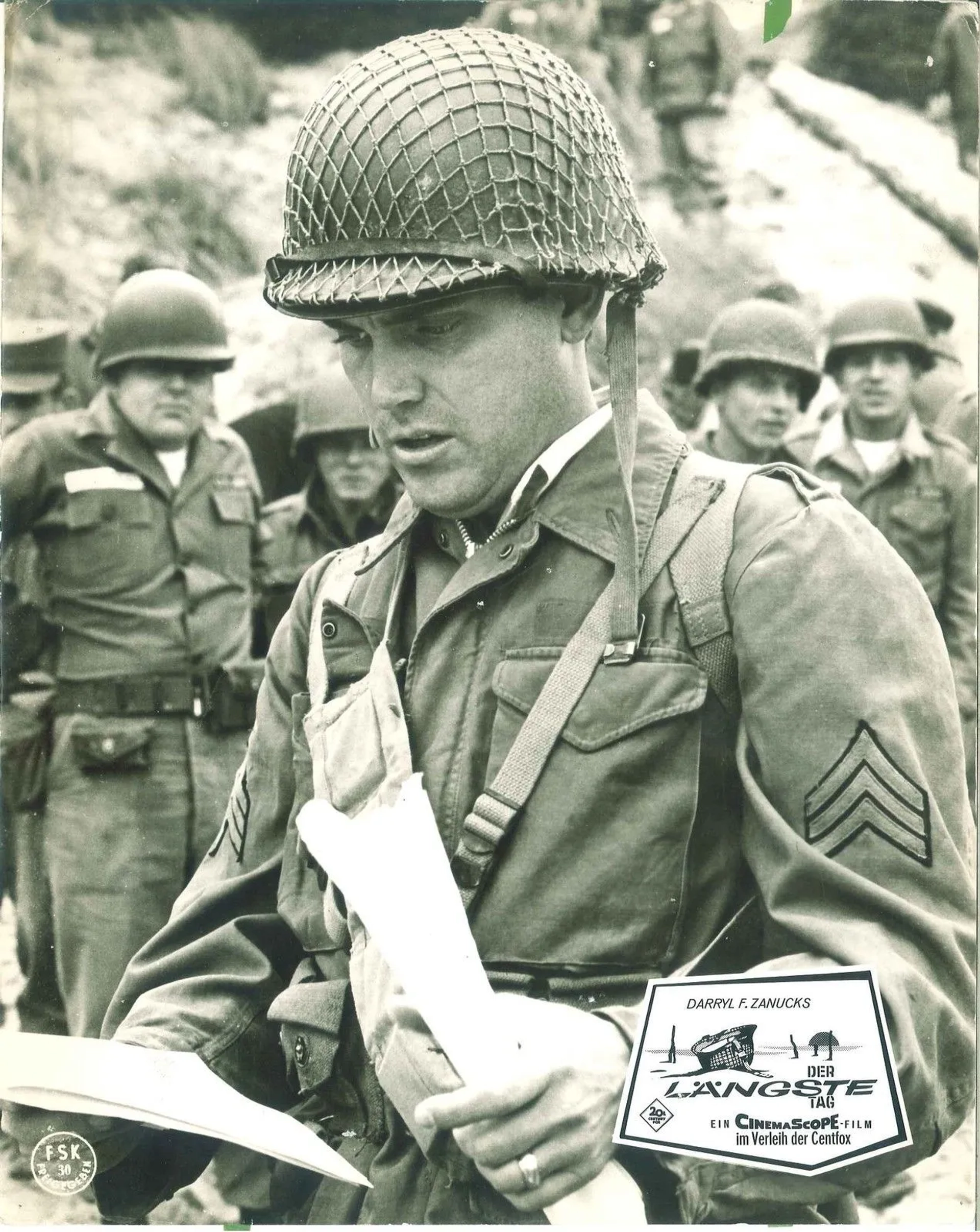 Jeffrey Hunter in The Longest Day (1962)