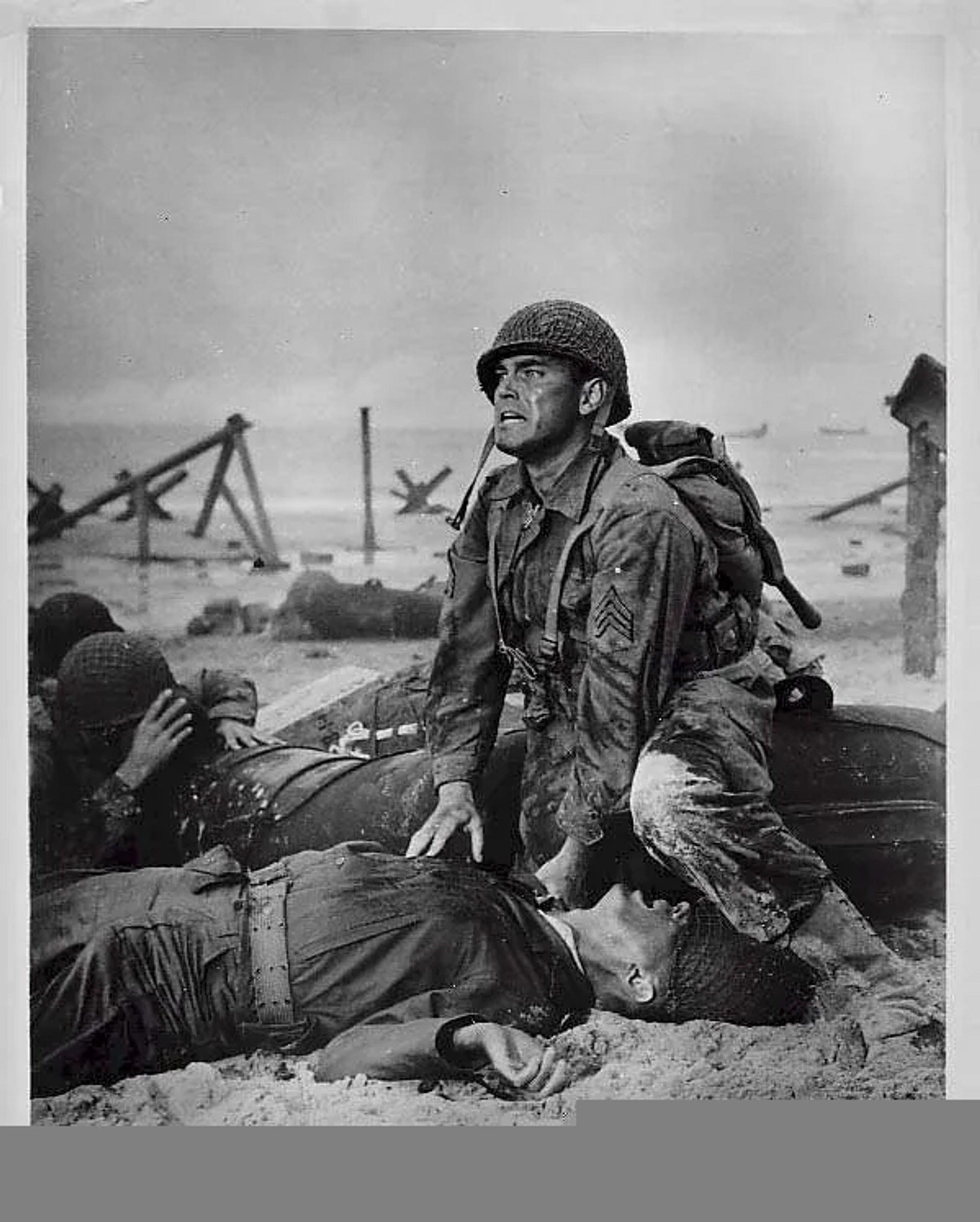 Jeffrey Hunter in The Longest Day (1962)