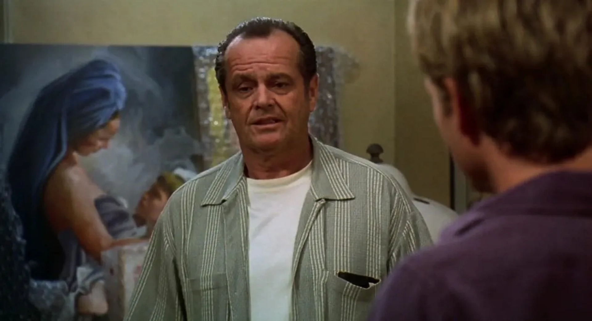 Jack Nicholson and Greg Kinnear in As Good as It Gets (1997)