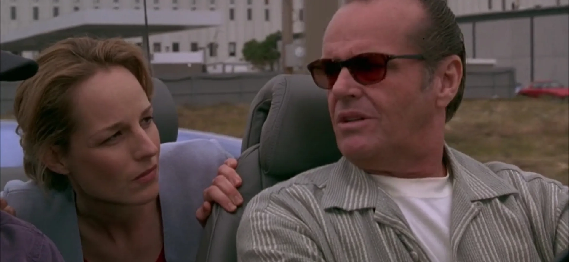 Helen Hunt and Jack Nicholson in As Good as It Gets (1997)