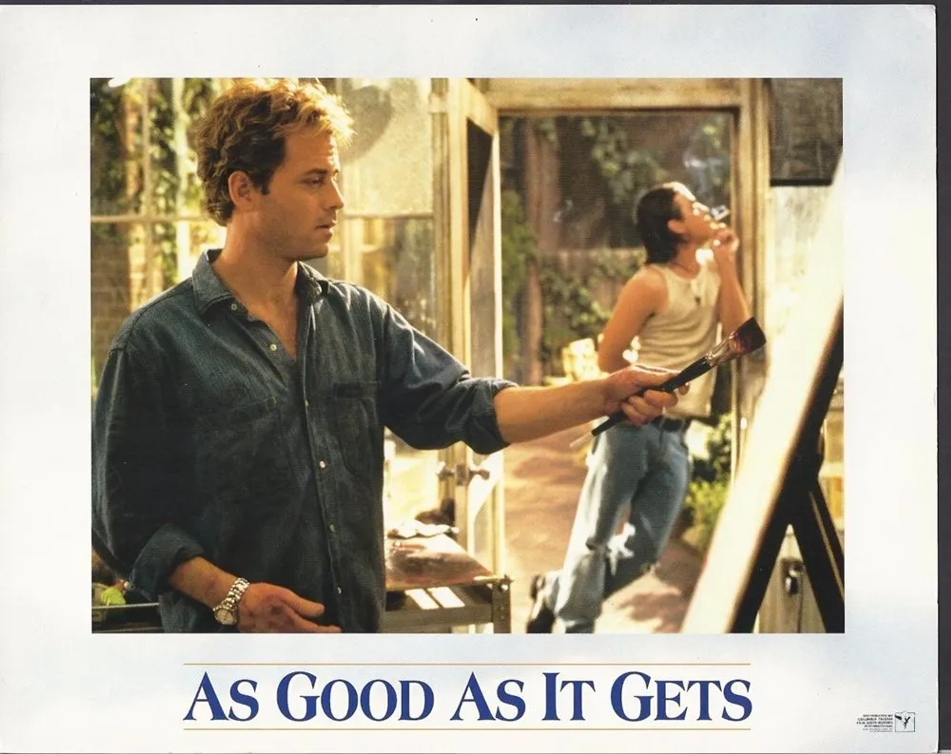 Skeet Ulrich and Greg Kinnear in As Good as It Gets (1997)