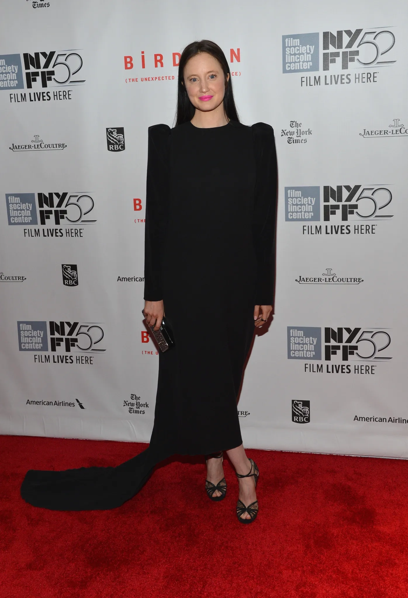 Andrea Riseborough at an event for Birdman or (The Unexpected Virtue of Ignorance) (2014)