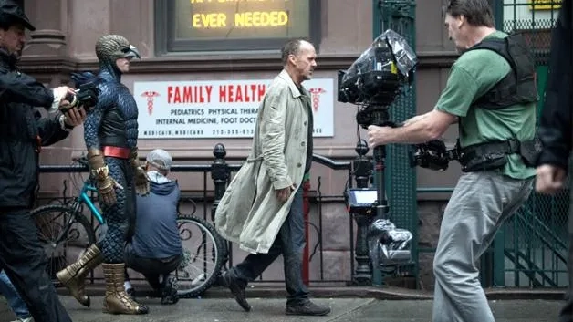 Michael Keaton in Birdman or (The Unexpected Virtue of Ignorance) (2014)