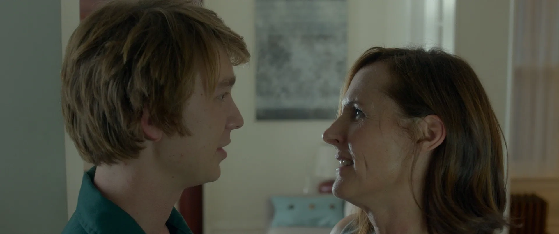 Molly Shannon and Thomas Mann in Me and Earl and the Dying Girl (2015)