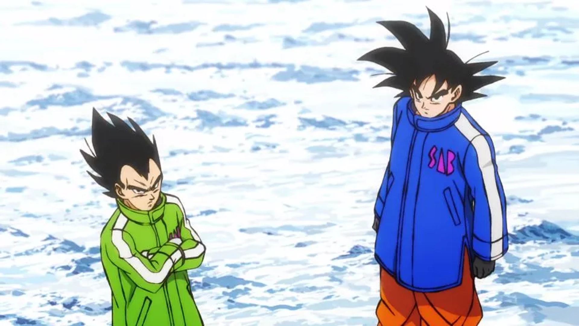 Ryô Horikawa, Masako Nozawa, Christopher Sabat, and Sean Schemmel in Dragon Ball Super: Broly (2018)