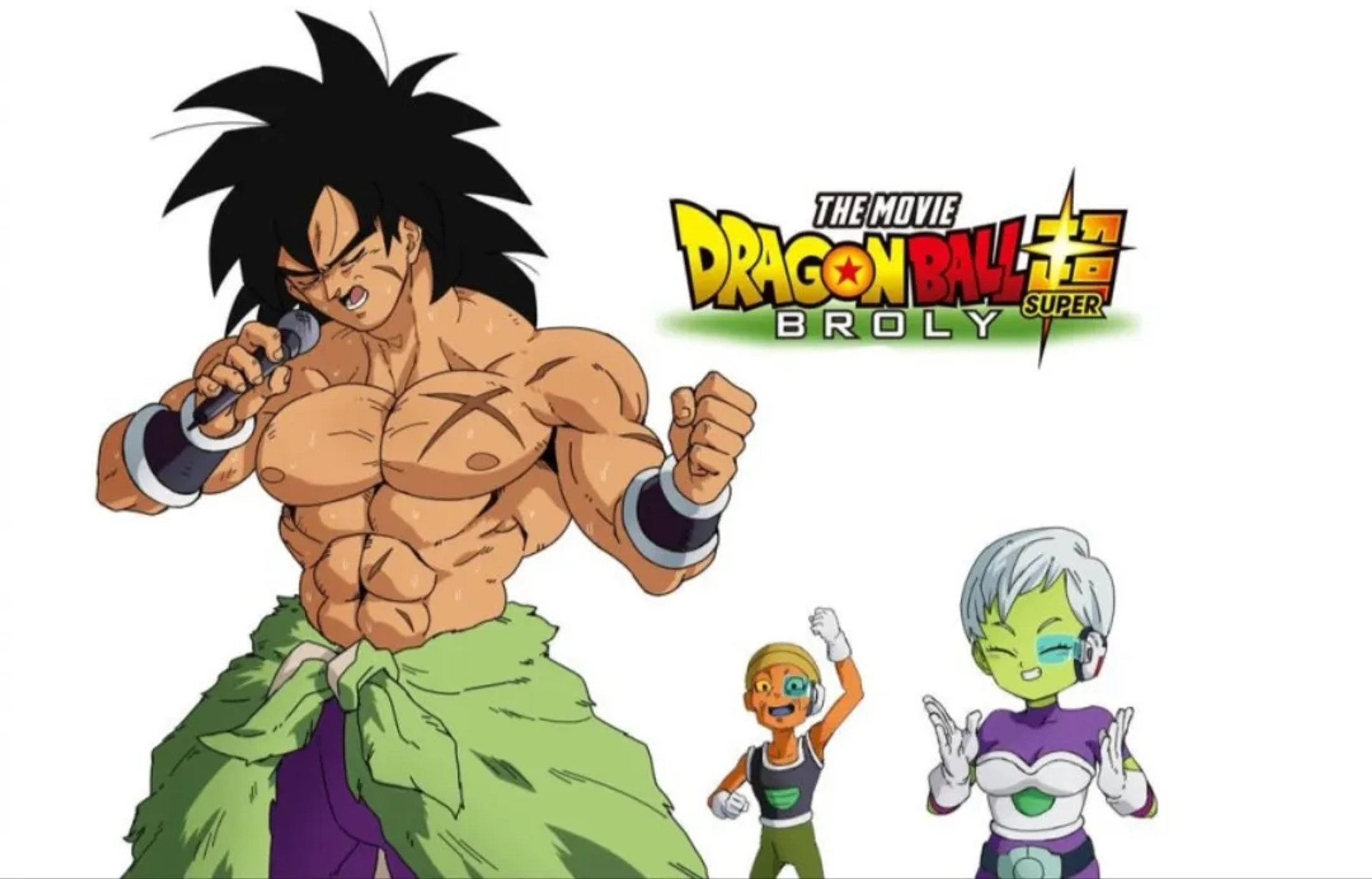 Bruce Carey, Vic Mignogna, Bin Shimada, Tomokazu Sugita, Nana Mizuki, and Erica Lindbeck in Dragon Ball Super: Broly (2018)