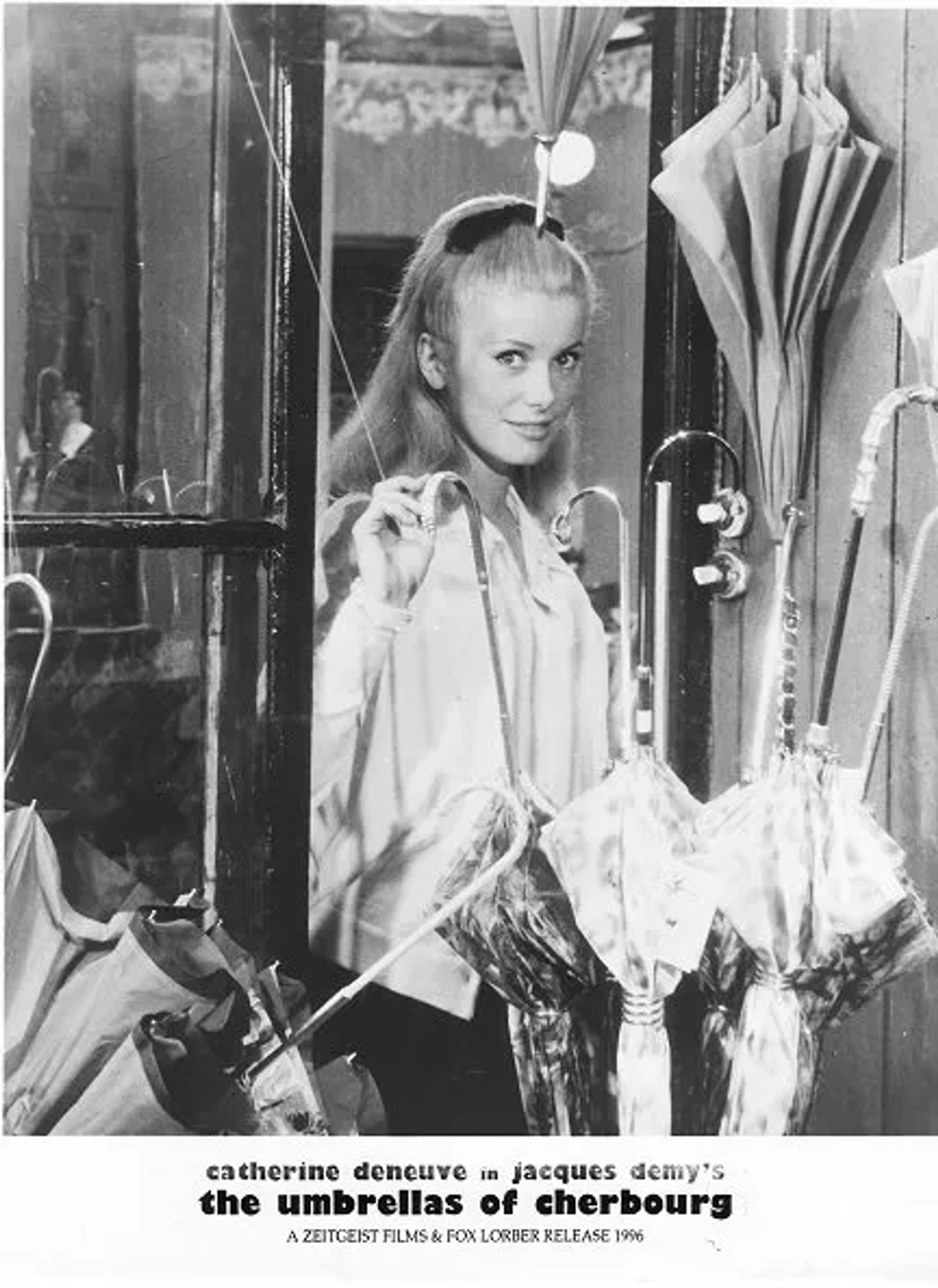 Catherine Deneuve in The Umbrellas of Cherbourg (1964)