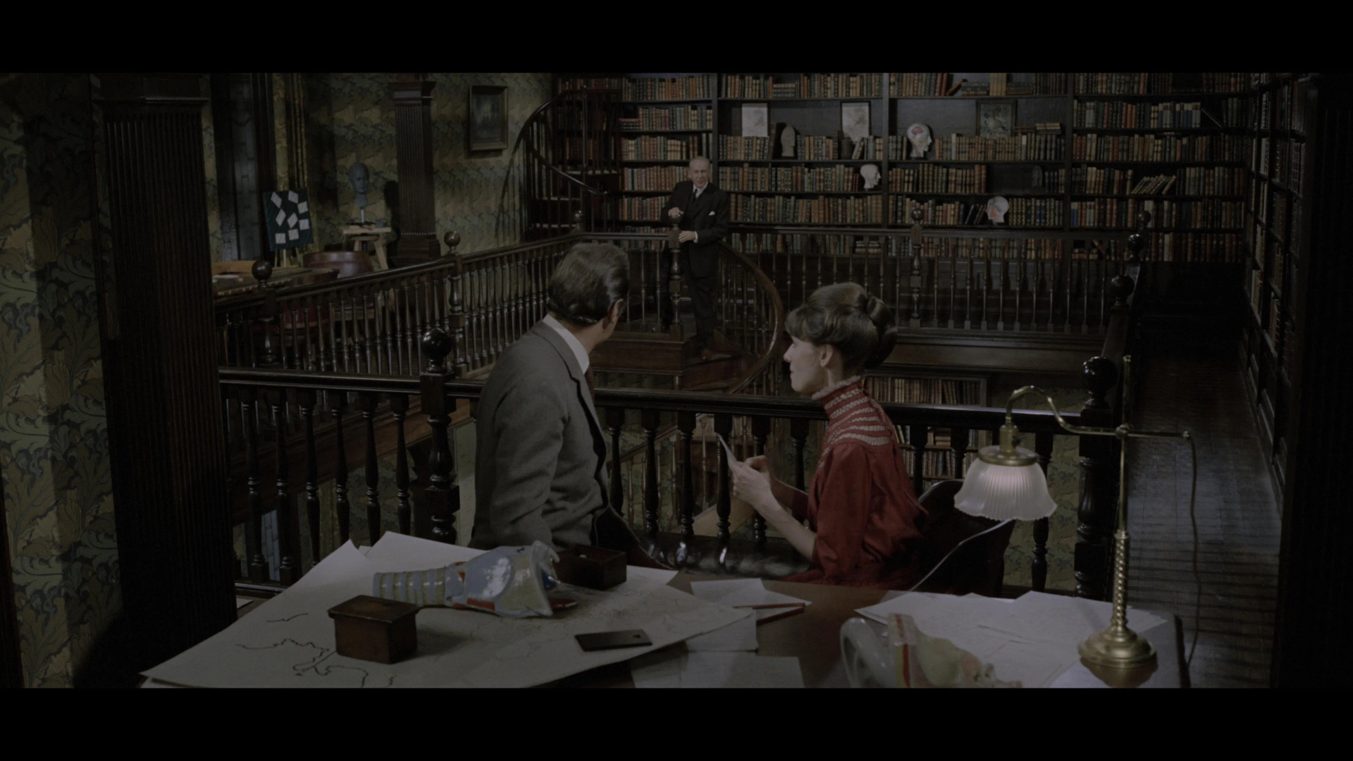 Audrey Hepburn, Rex Harrison, and Wilfrid Hyde-White in My Fair Lady (1964)