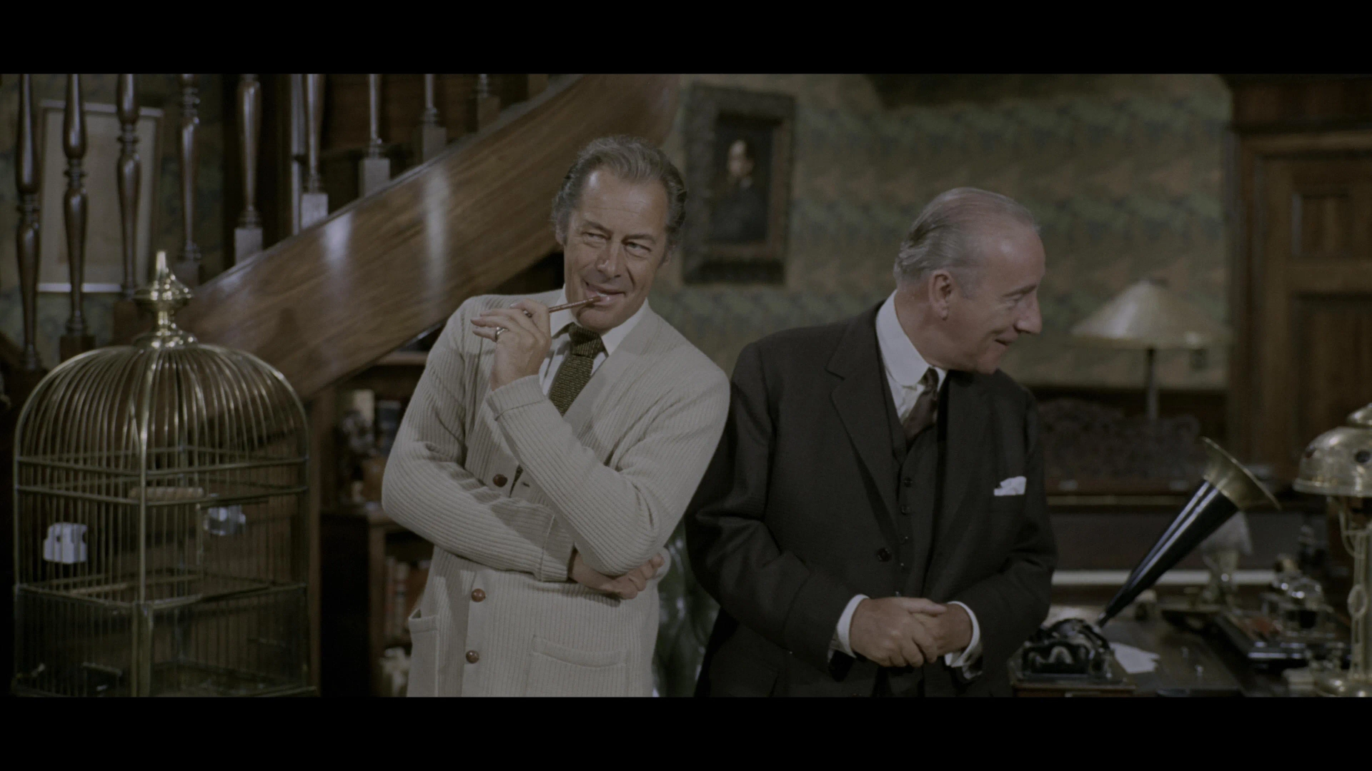 Rex Harrison and Wilfrid Hyde-White in My Fair Lady (1964)