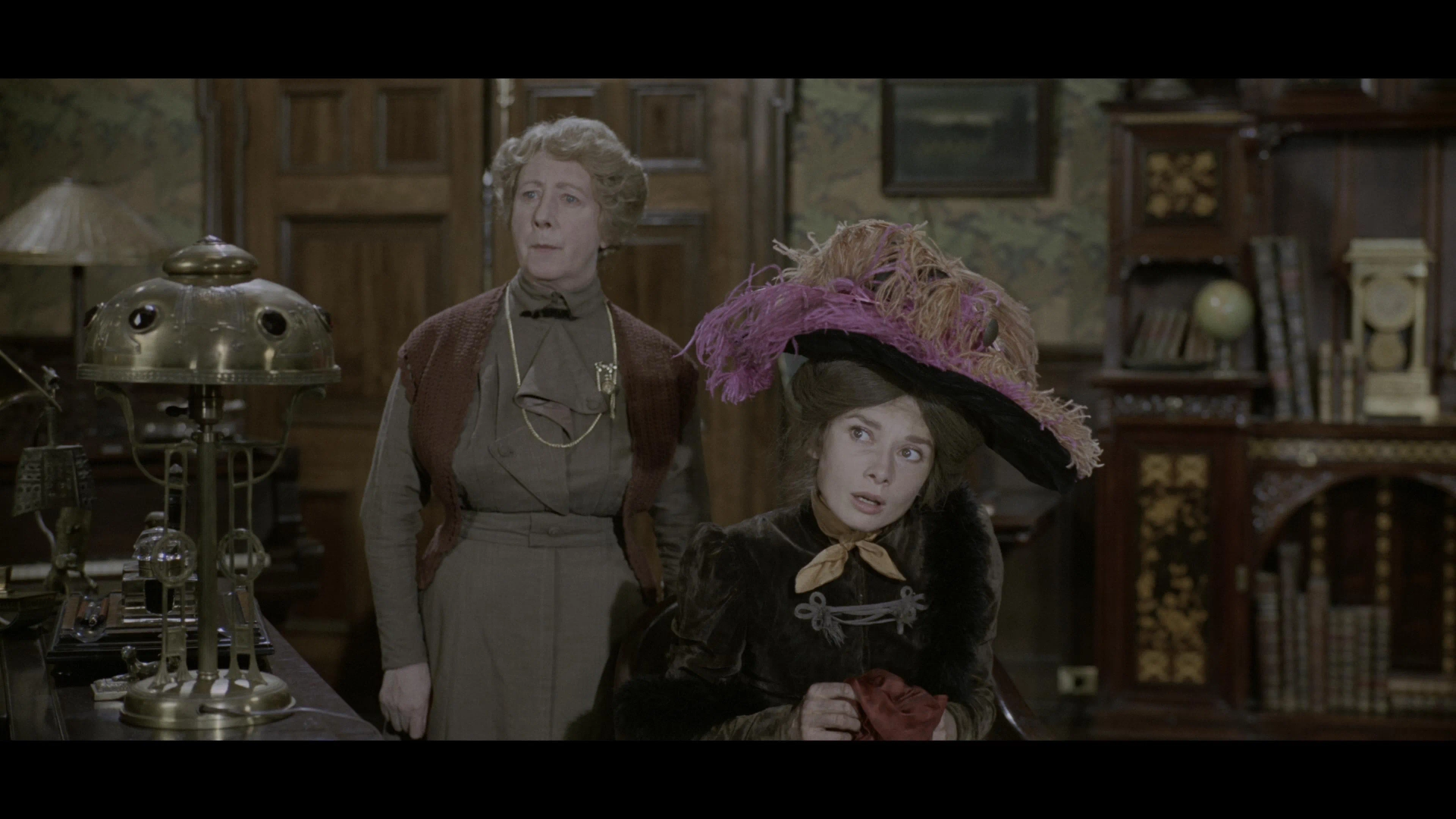 Audrey Hepburn and Mona Washbourne in My Fair Lady (1964)