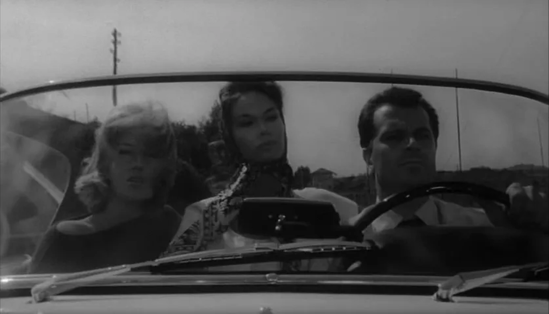 Gabriele Ferzetti, Lea Massari, and Monica Vitti in L'Avventura (1960)