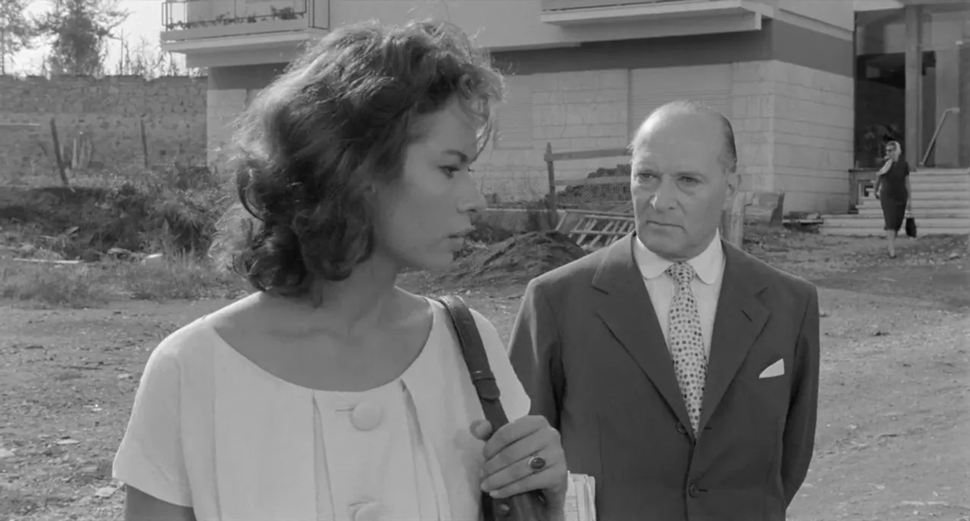 Lea Massari and Renzo Ricci in L'Avventura (1960)