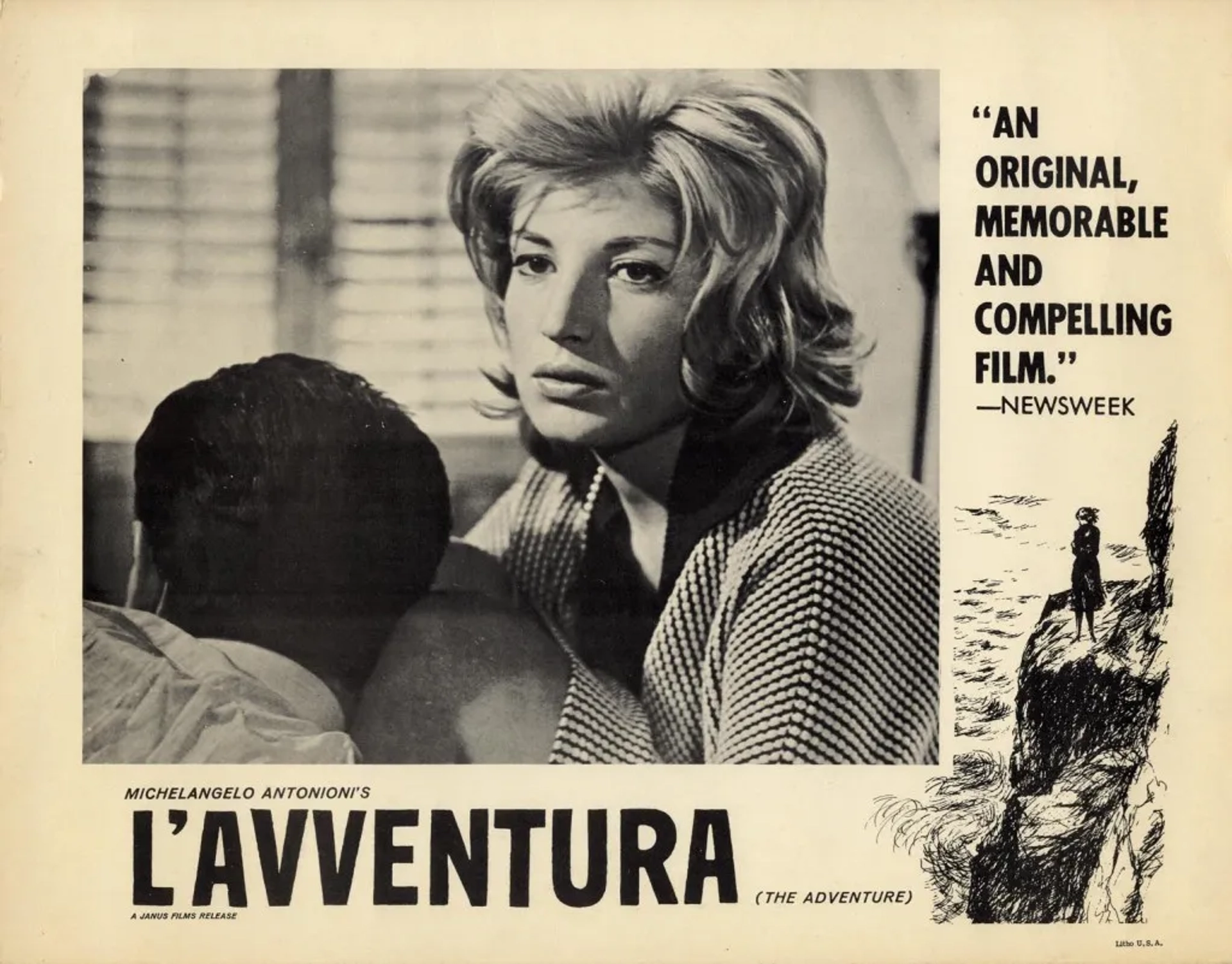 Monica Vitti in L'Avventura (1960)