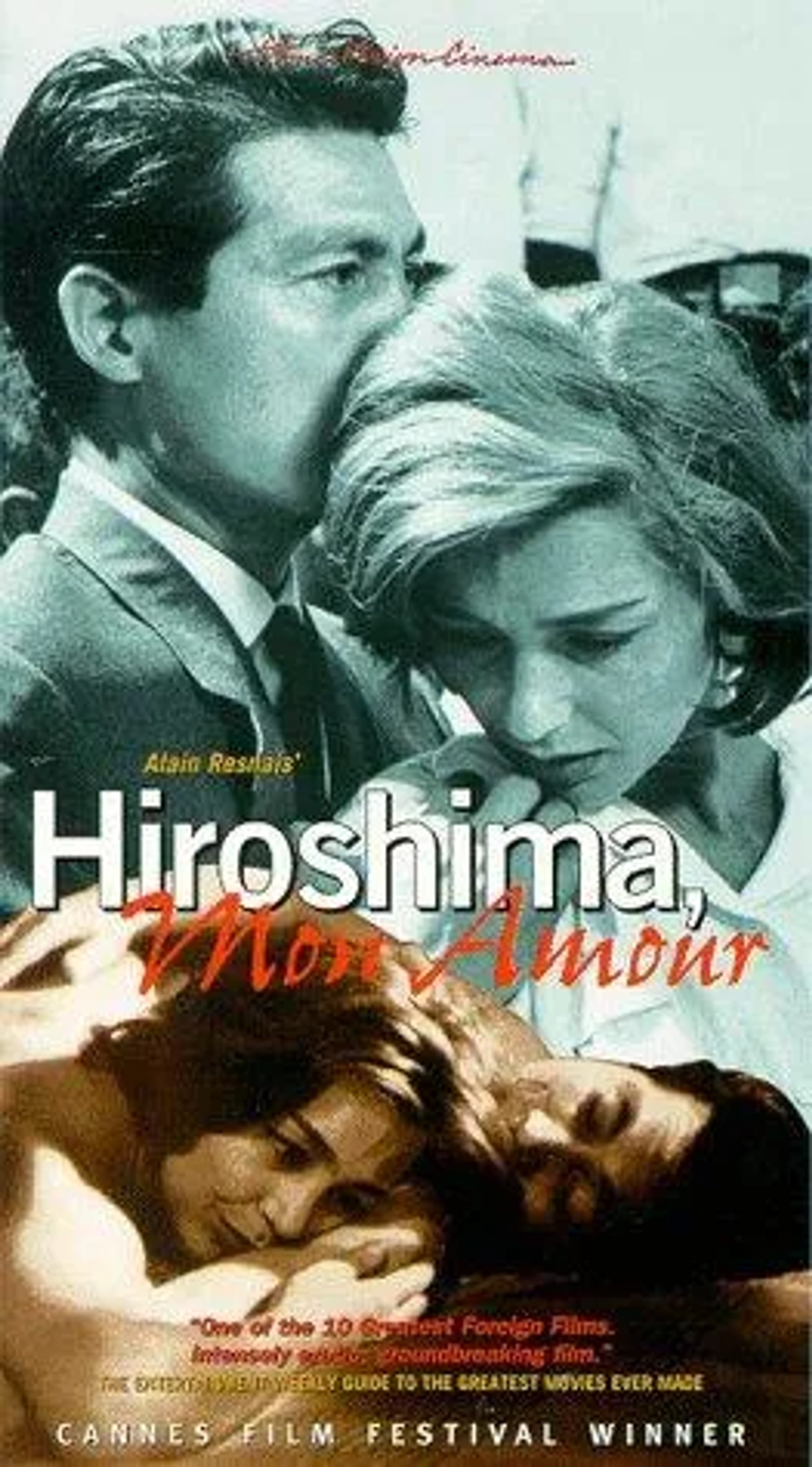 Eiji Okada and Emmanuelle Riva in Hiroshima Mon Amour (1959)