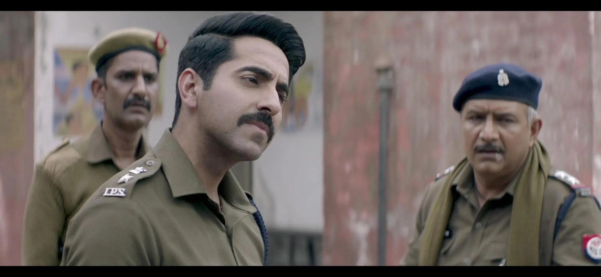 Kumud Mishra, Sushil Pandey, and Ayushmann Khurrana in Article 15 (2019)