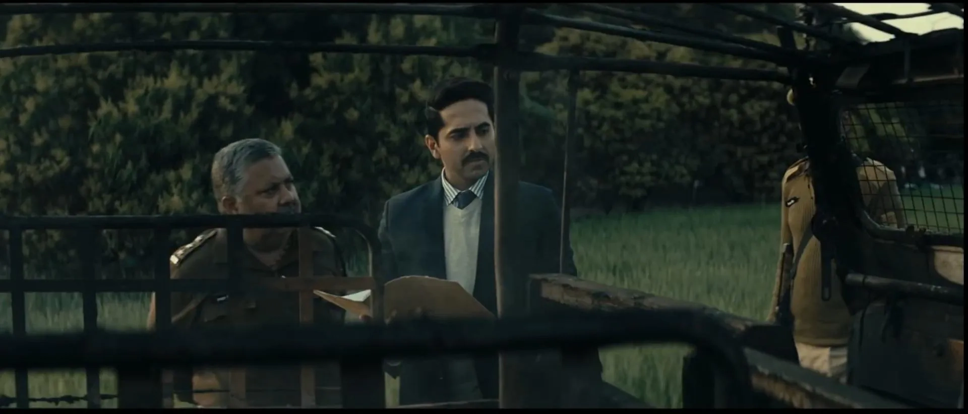 Manoj Pahwa and Ayushmann Khurrana in Article 15 (2019)