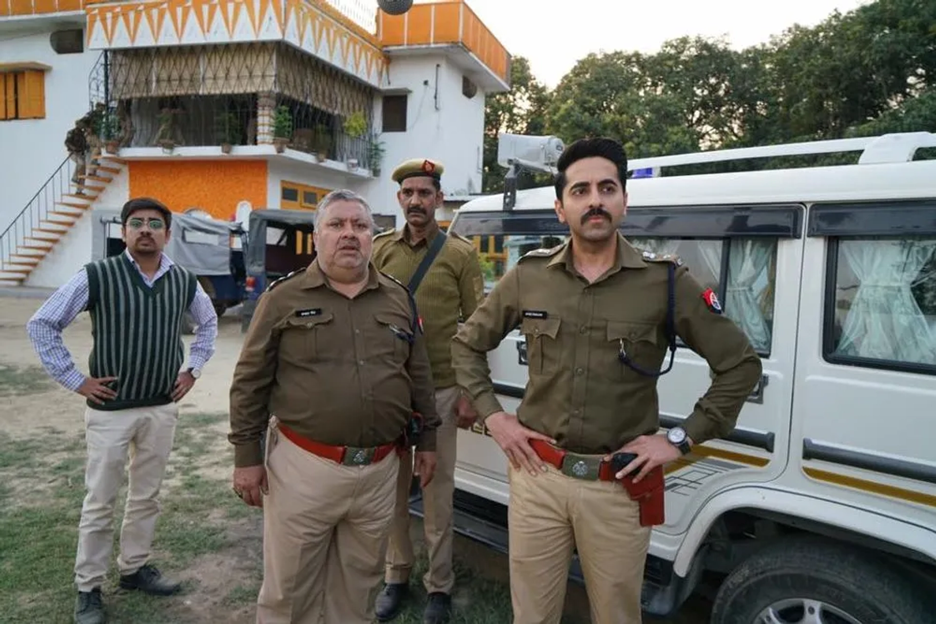 Manoj Pahwa and Ayushmann Khurrana in Article 15 (2019)