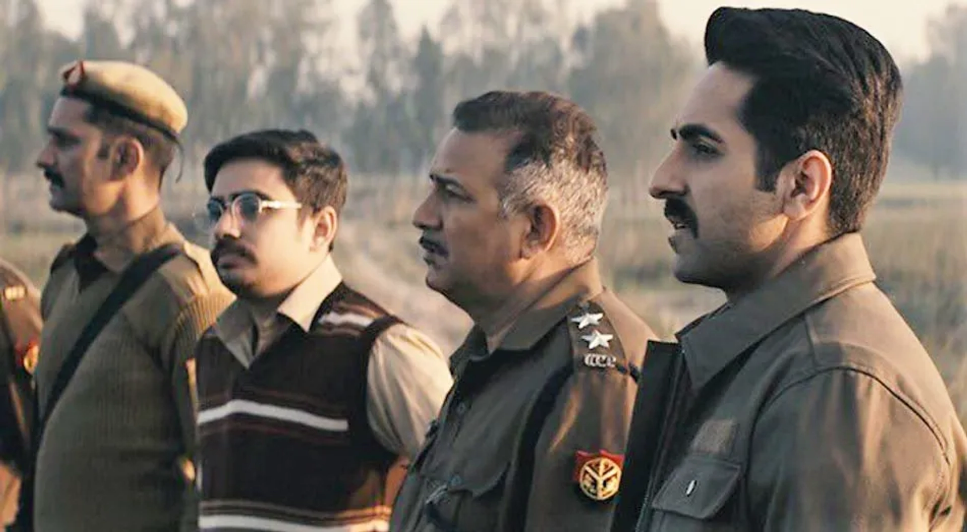 Kumud Mishra and Ayushmann Khurrana in Article 15 (2019)