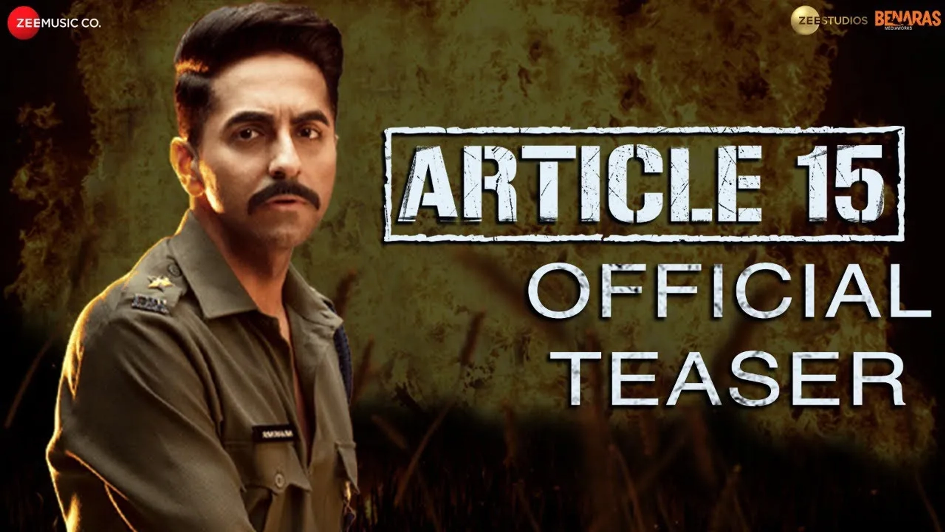 Ayushmann Khurrana in Article 15 (2019)