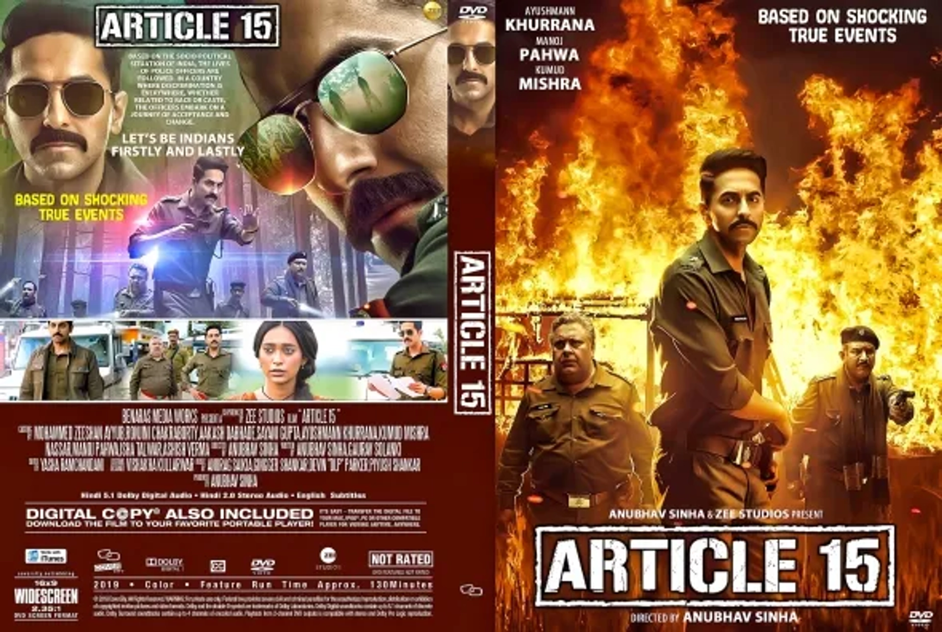 Manoj Pahwa, Kumud Mishra, and Ayushmann Khurrana in Article 15 (2019)