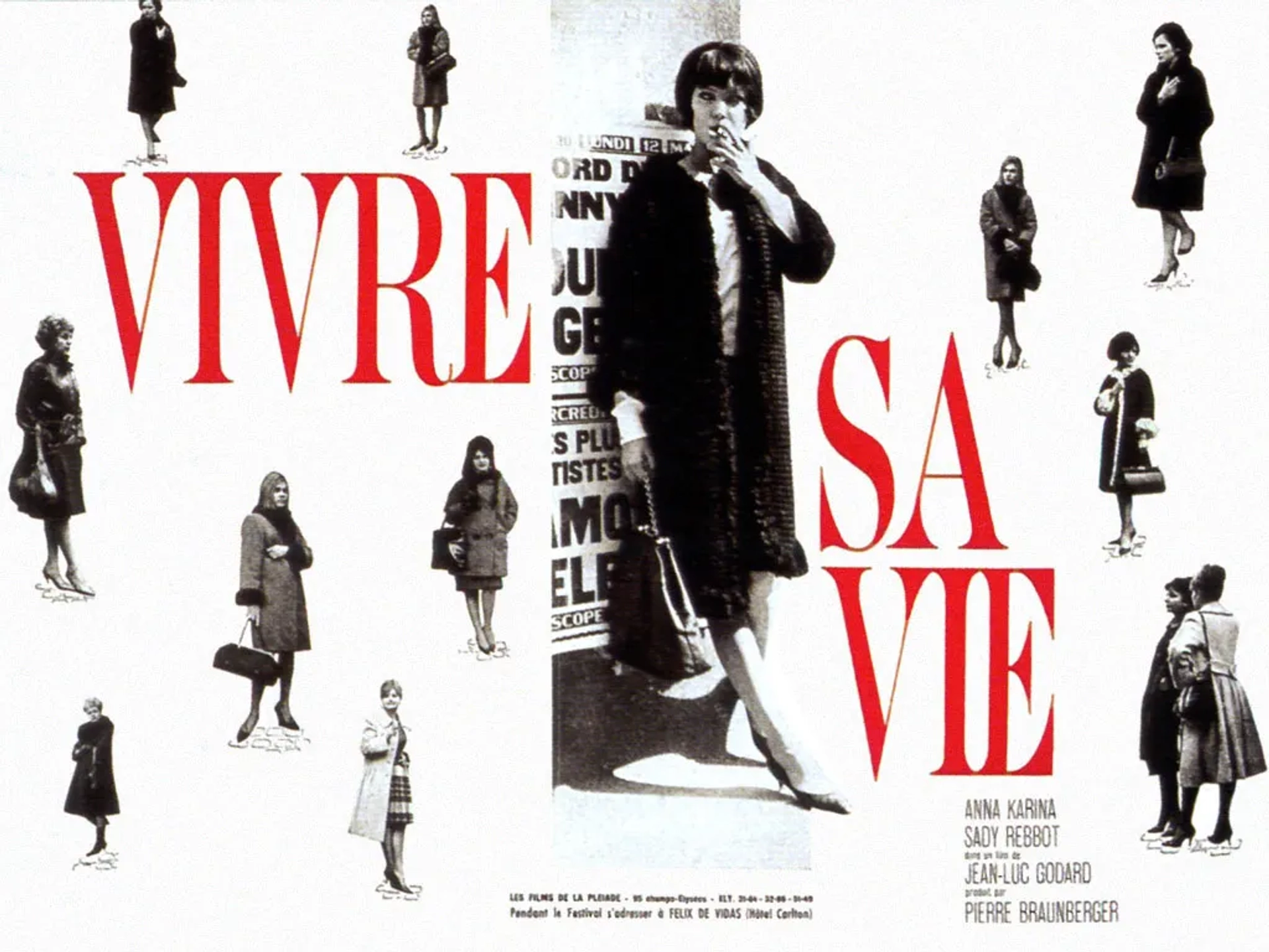 Anna Karina in Vivre Sa Vie (1962)