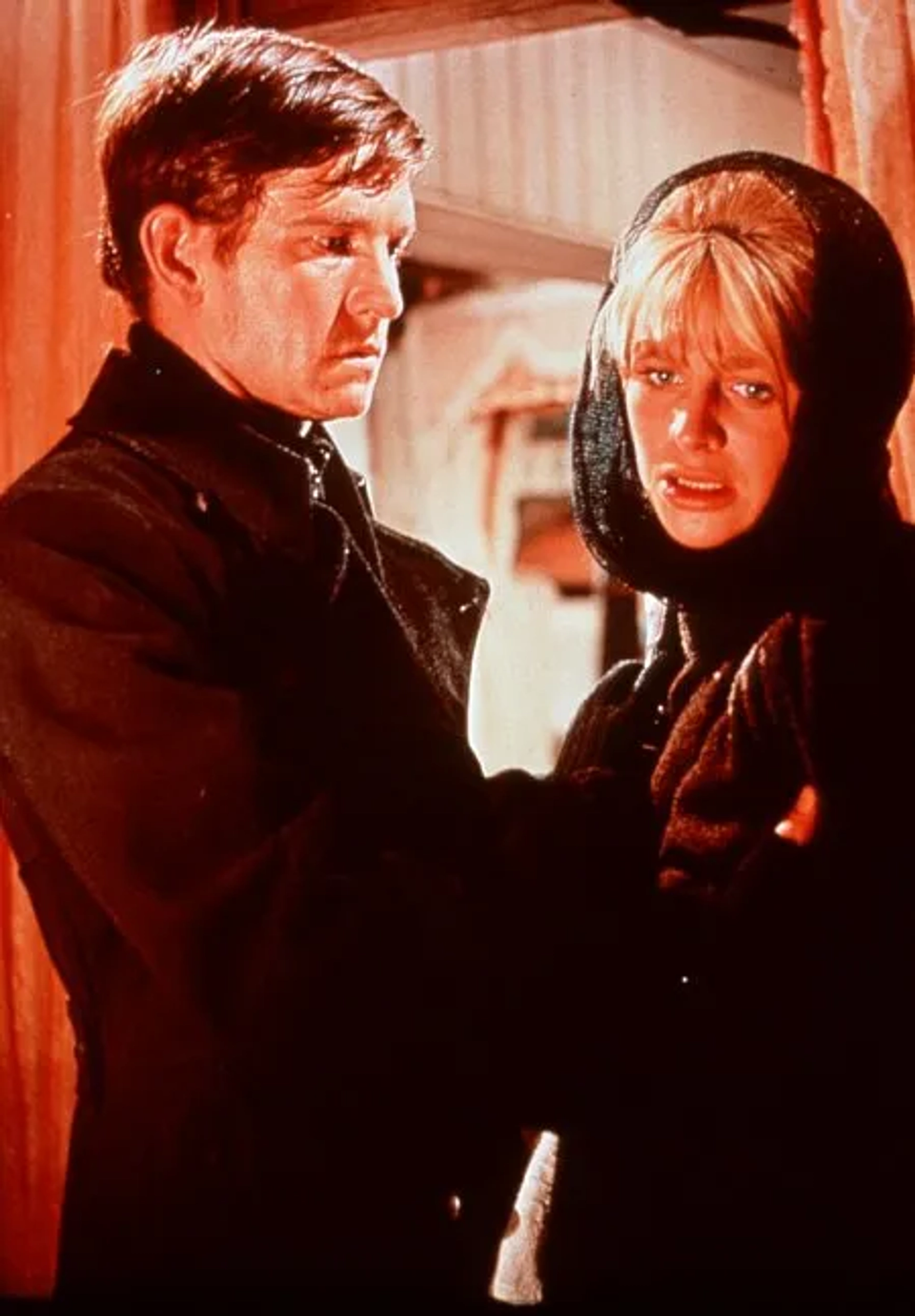 Julie Christie and Tom Courtenay in Doctor Zhivago (1965)