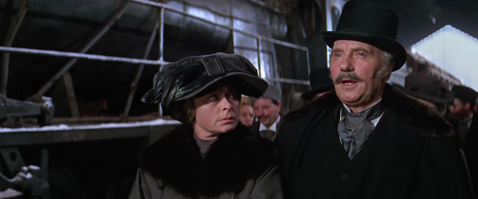 Siobhan McKenna and Ralph Richardson in Doctor Zhivago (1965)