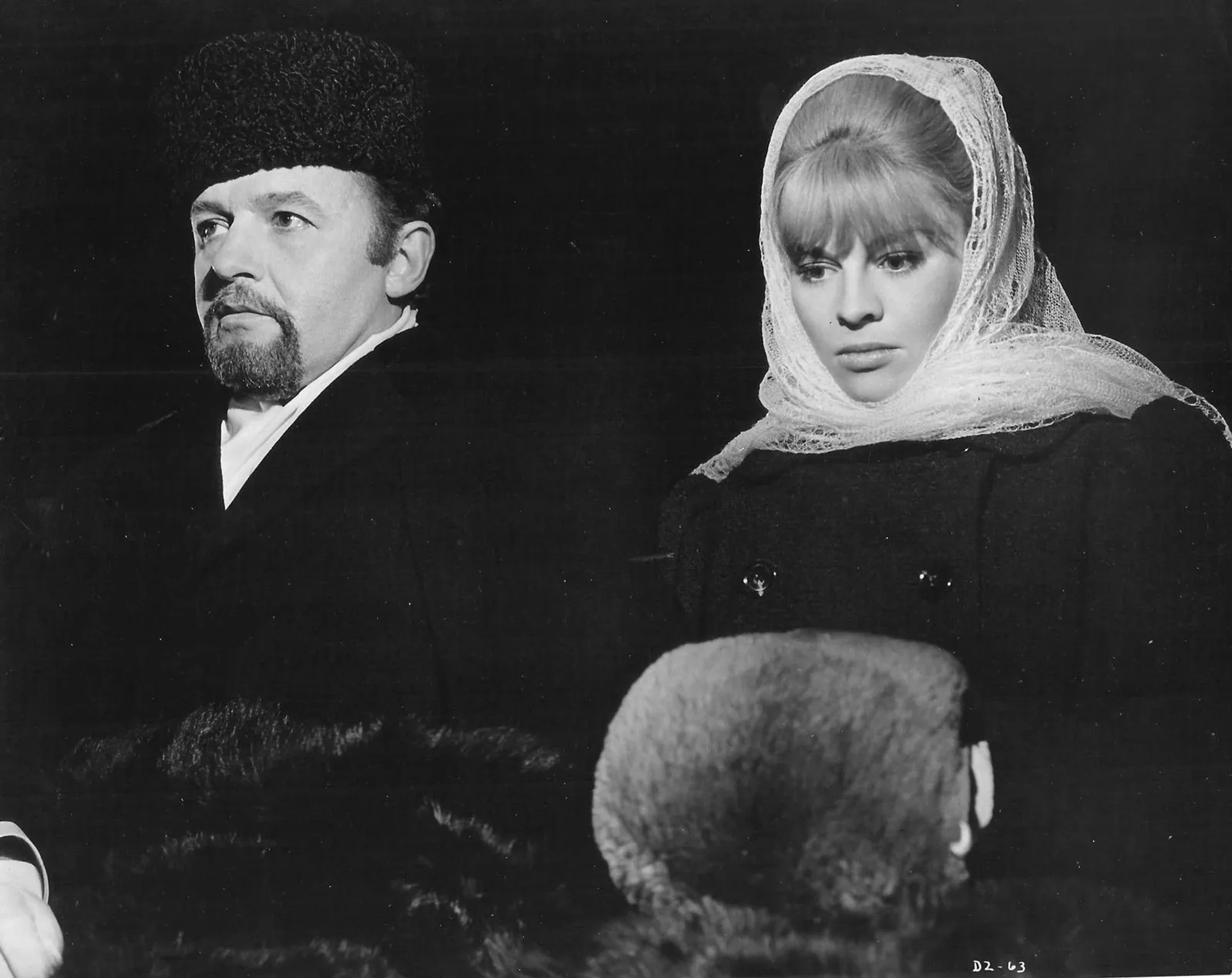 Julie Christie and Rod Steiger in Doctor Zhivago (1965)