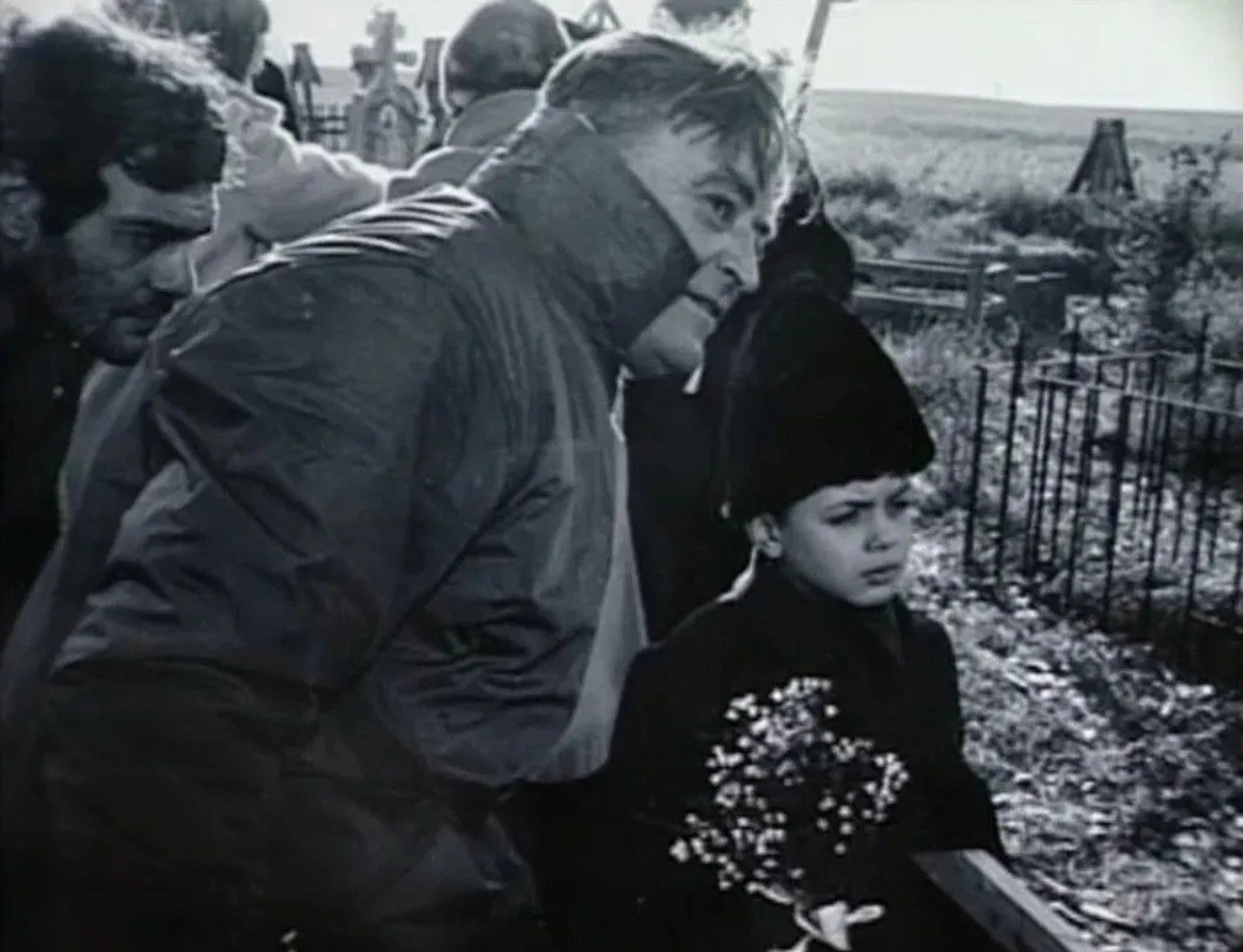 David Lean, Omar Sharif, and Tarek Sharif in Doctor Zhivago (1965)