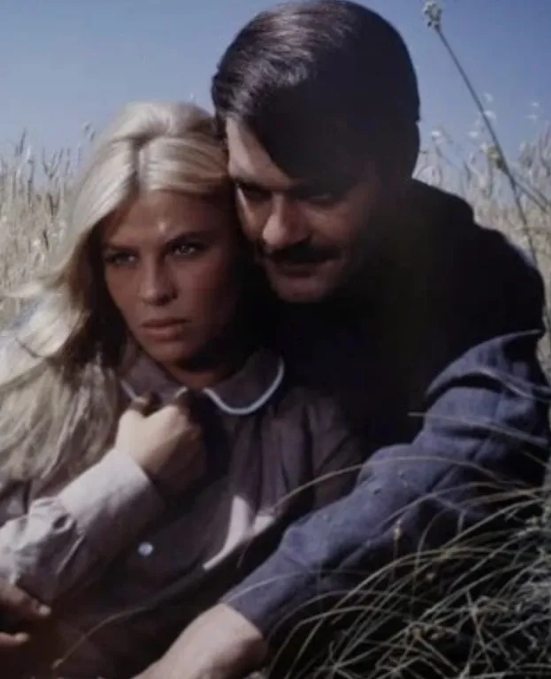 Julie Christie and Omar Sharif in Doctor Zhivago (1965)