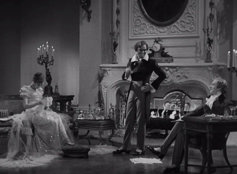 Elsa Lanchester, Gavin Gordon, and Douglas Walton in Bride of Frankenstein (1935)