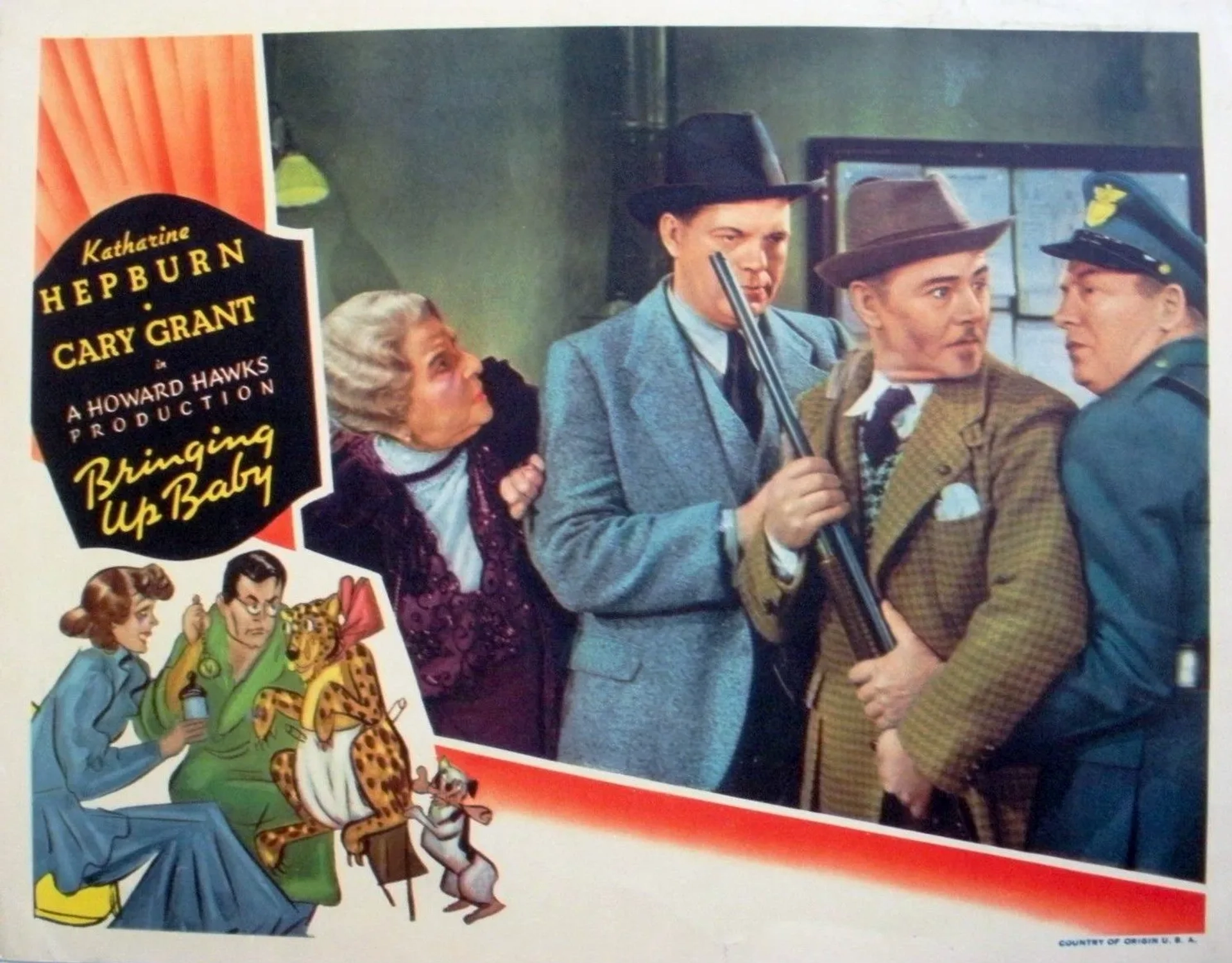 Pat O'Malley, May Robson, and Charles Ruggles in Bringing Up Baby (1938)