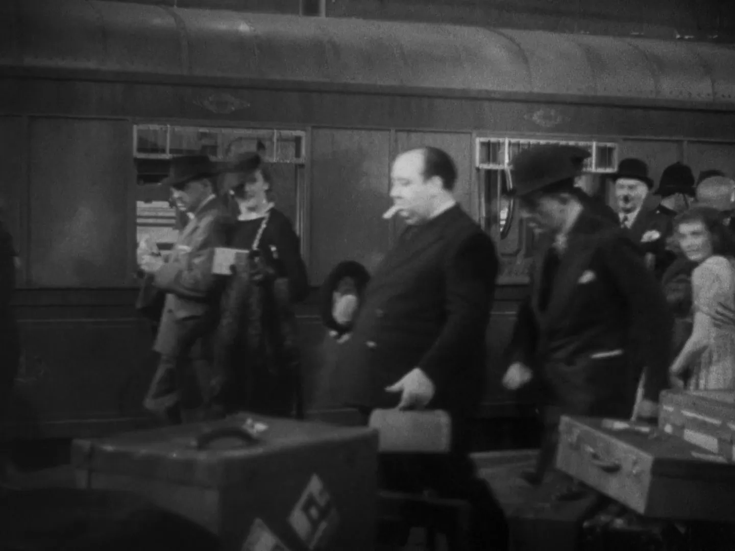 Alfred Hitchcock in The Lady Vanishes (1938)