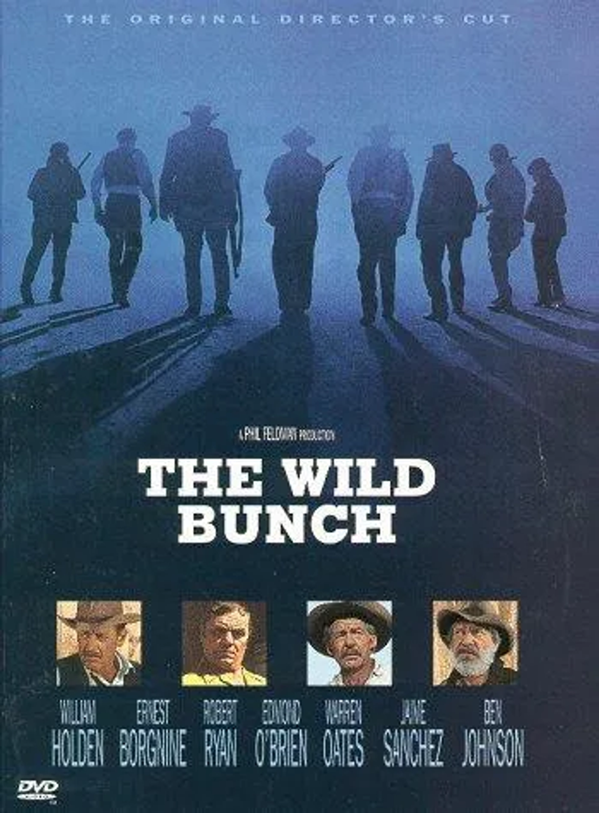 William Holden, Ernest Borgnine, Edmond O'Brien, and Robert Ryan in The Wild Bunch (1969)