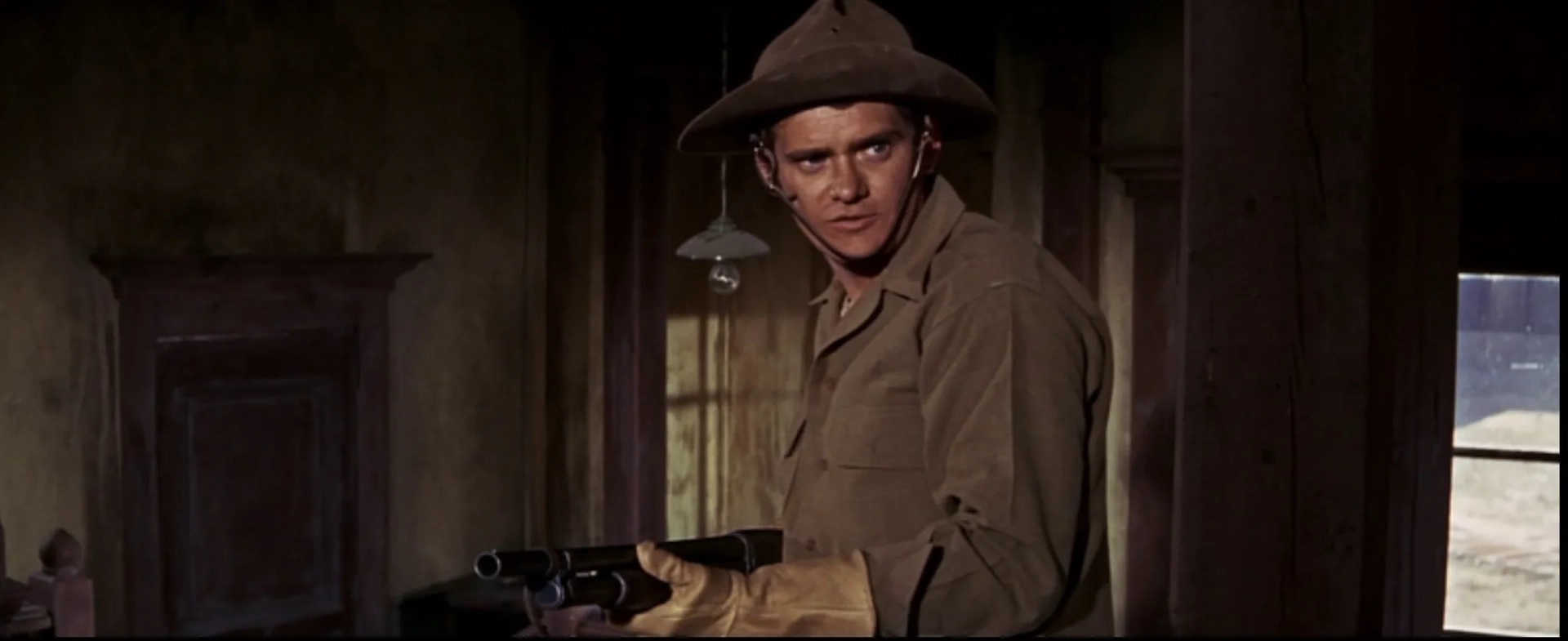 Bo Hopkins in The Wild Bunch (1969)