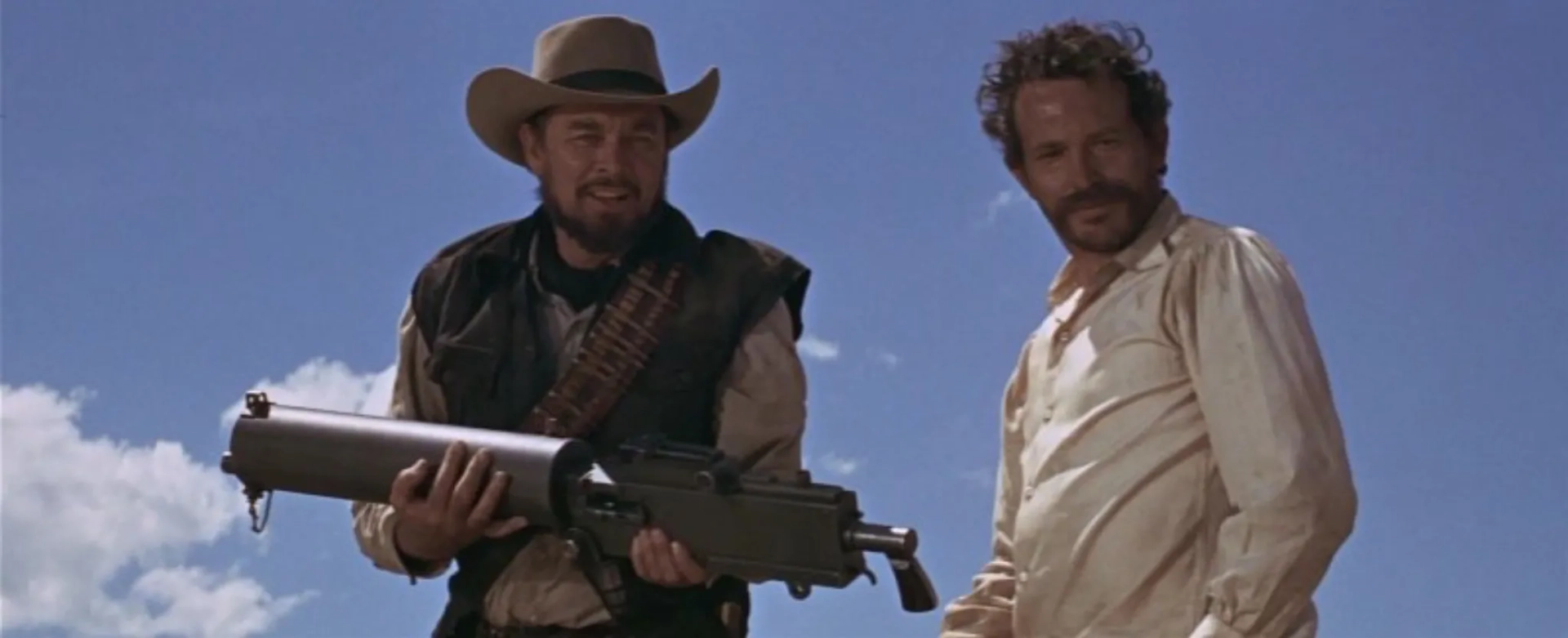 Ben Johnson and Warren Oates in The Wild Bunch (1969)