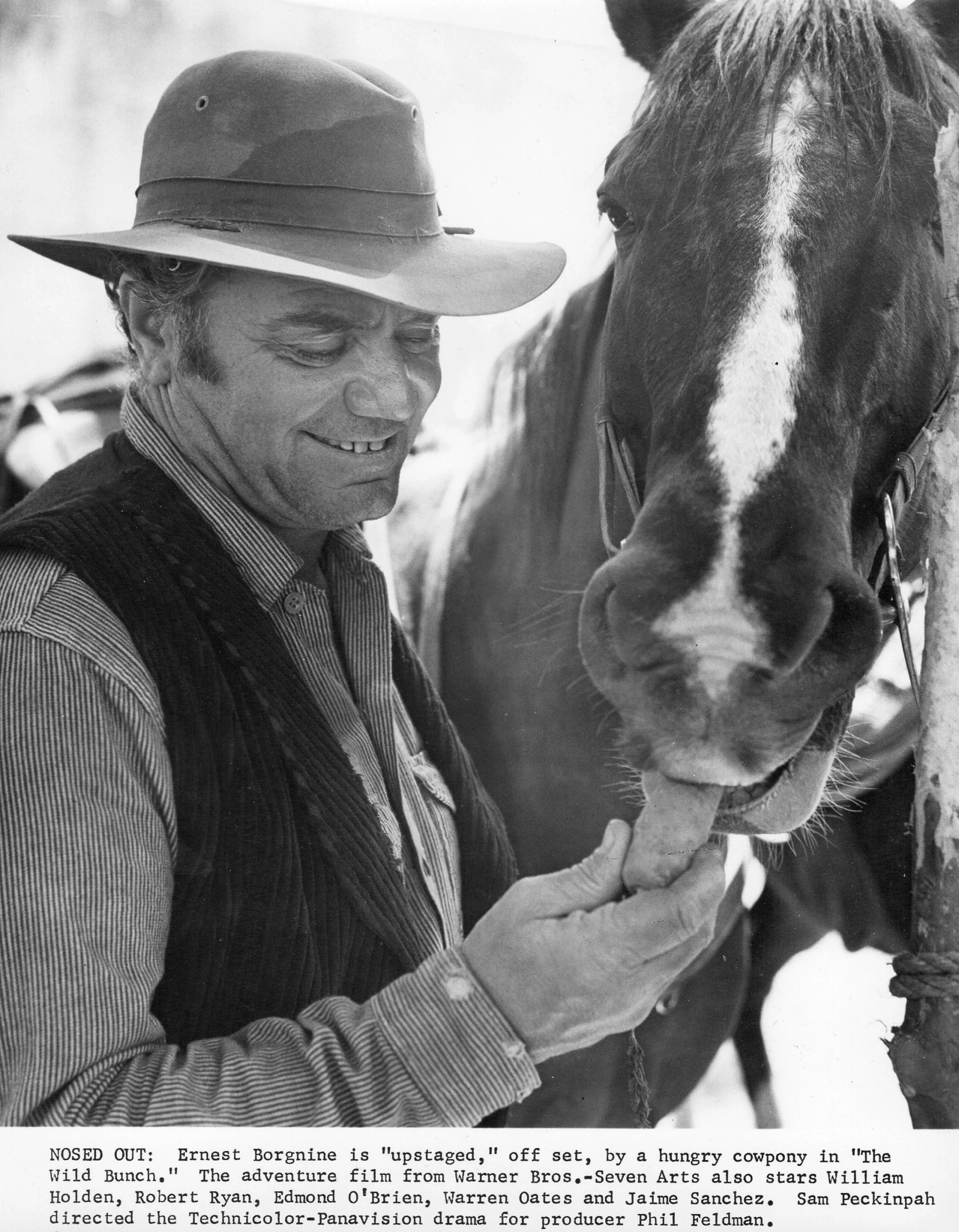 Ernest Borgnine in The Wild Bunch (1969)