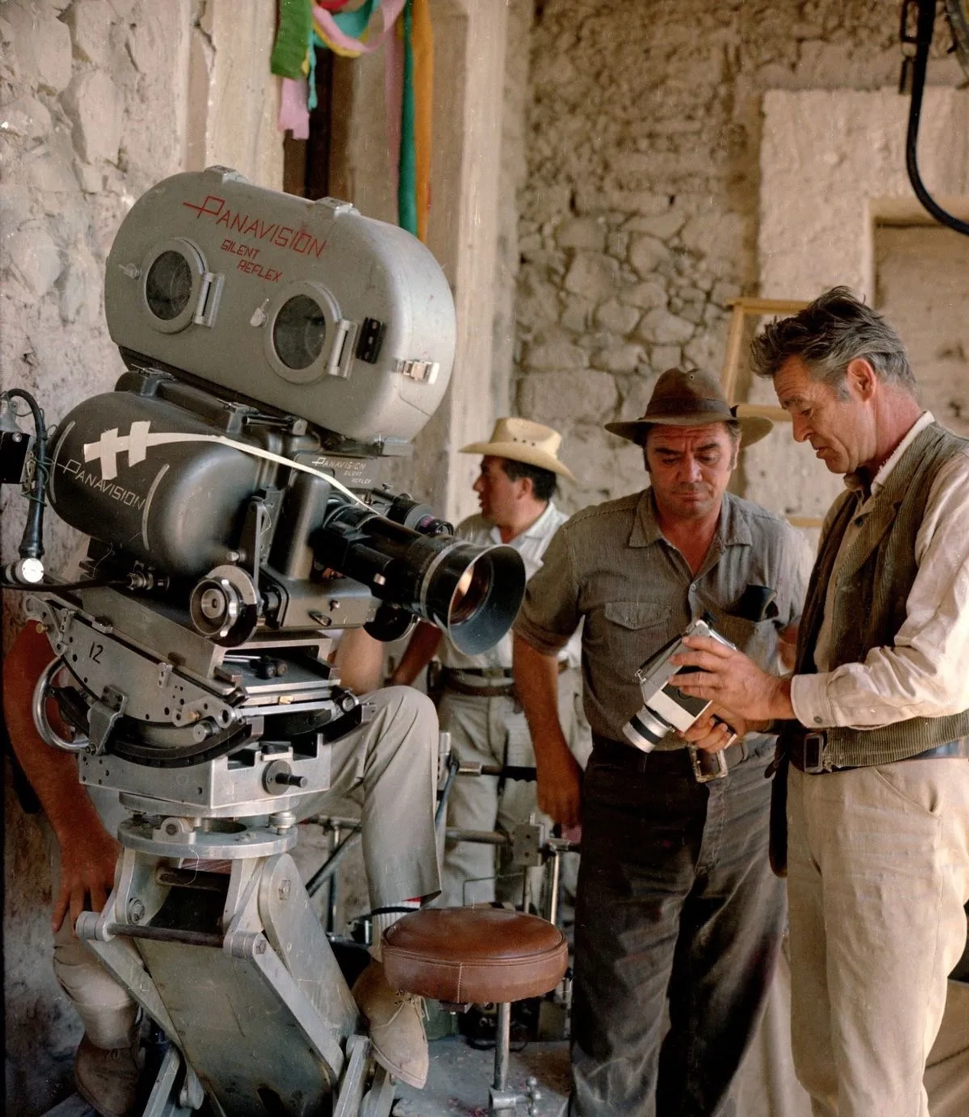 Ernest Borgnine and Robert Ryan in The Wild Bunch (1969)