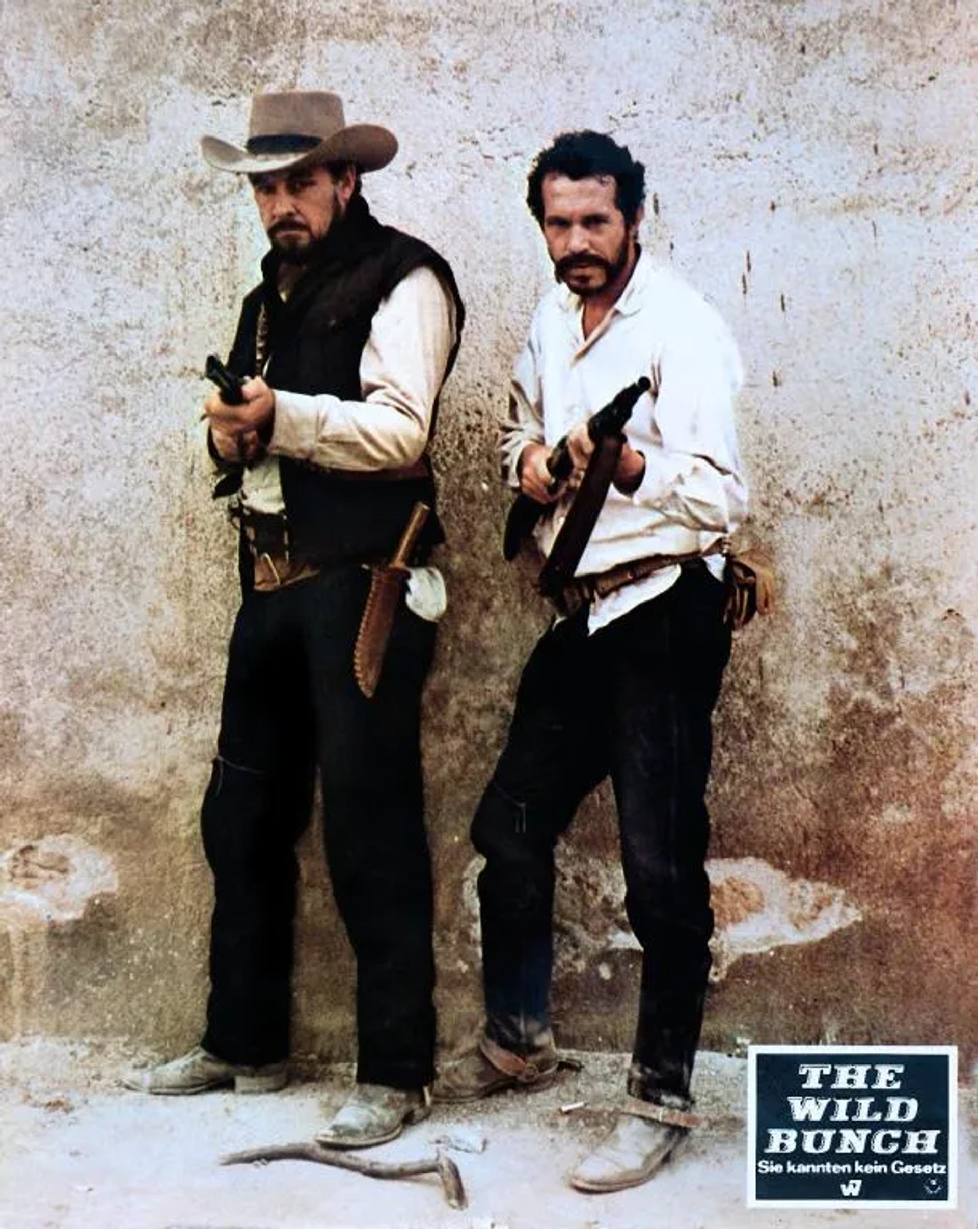 Ben Johnson and Warren Oates in The Wild Bunch (1969)