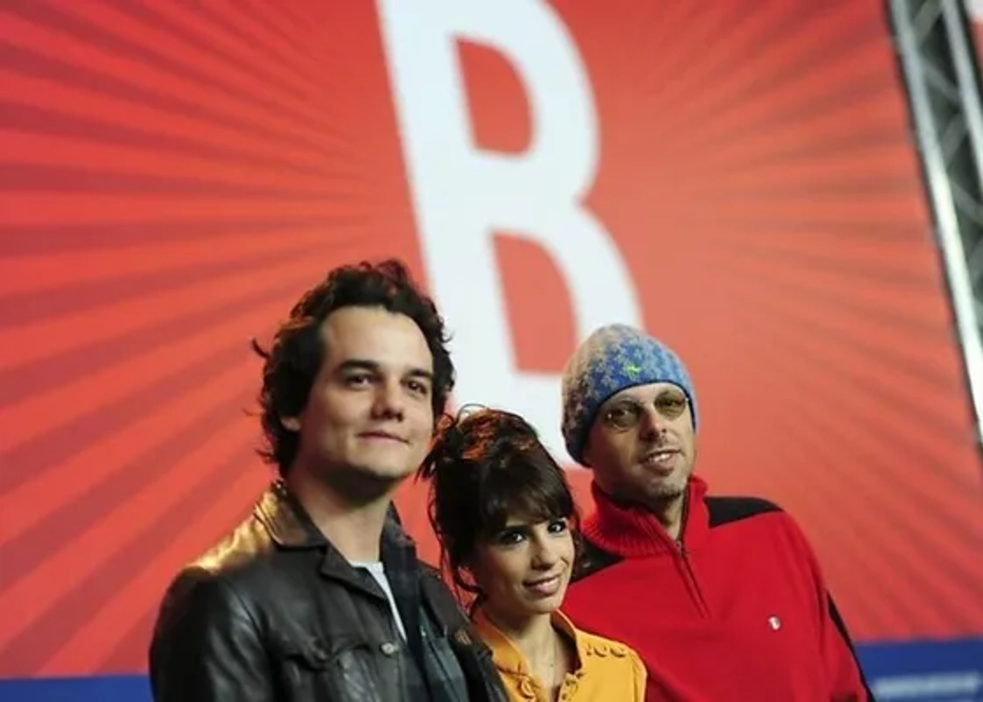 Wagner Moura, José Padilha, and Maria Ribeiro at an event for Elite Squad 2: The Enemy Within (2010)