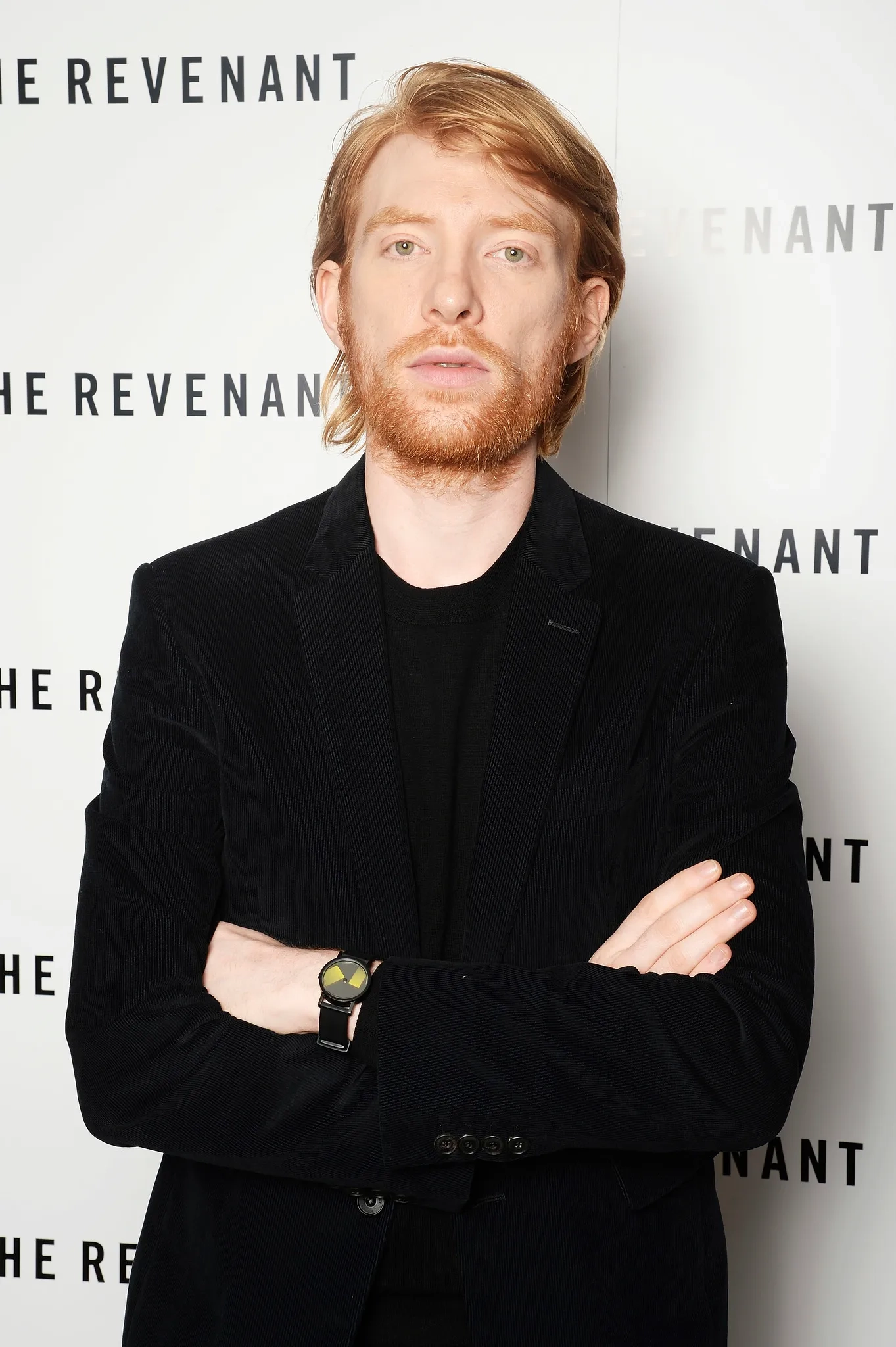 Domhnall Gleeson at an event for The Revenant (2015)