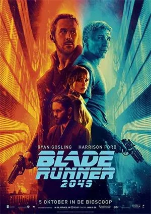 Harrison Ford, Jared Leto, Ryan Gosling, and Ana de Armas in Blade Runner 2049 (2017)