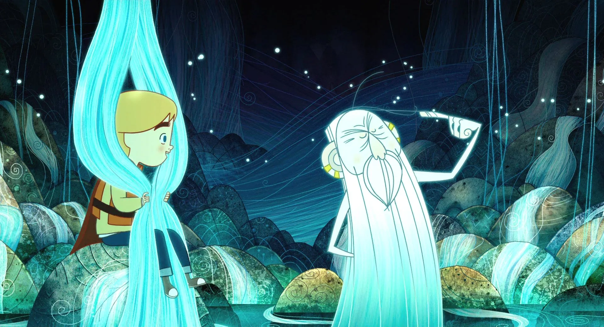 Jon Kenny and David Rawle in Song of the Sea (2014)